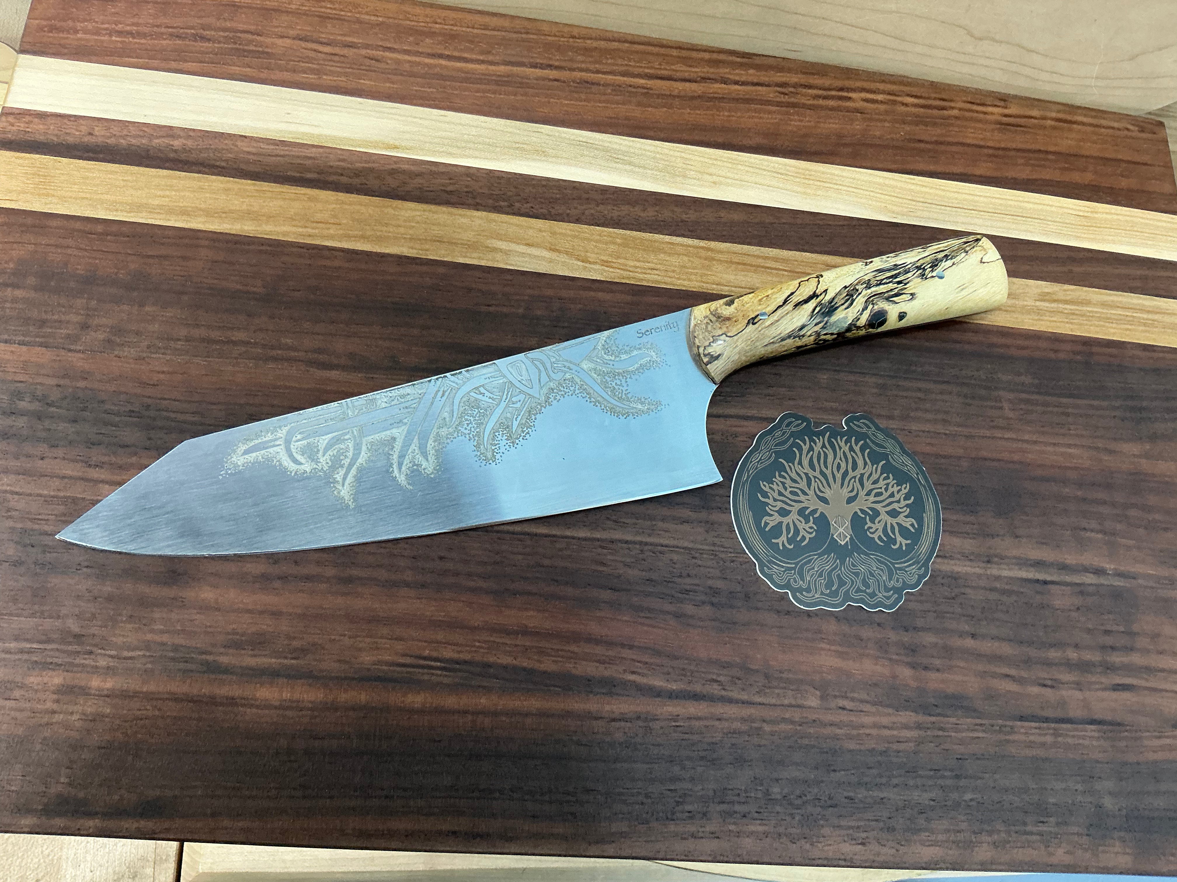 Spalted Tamarind K-Tip Gyuto