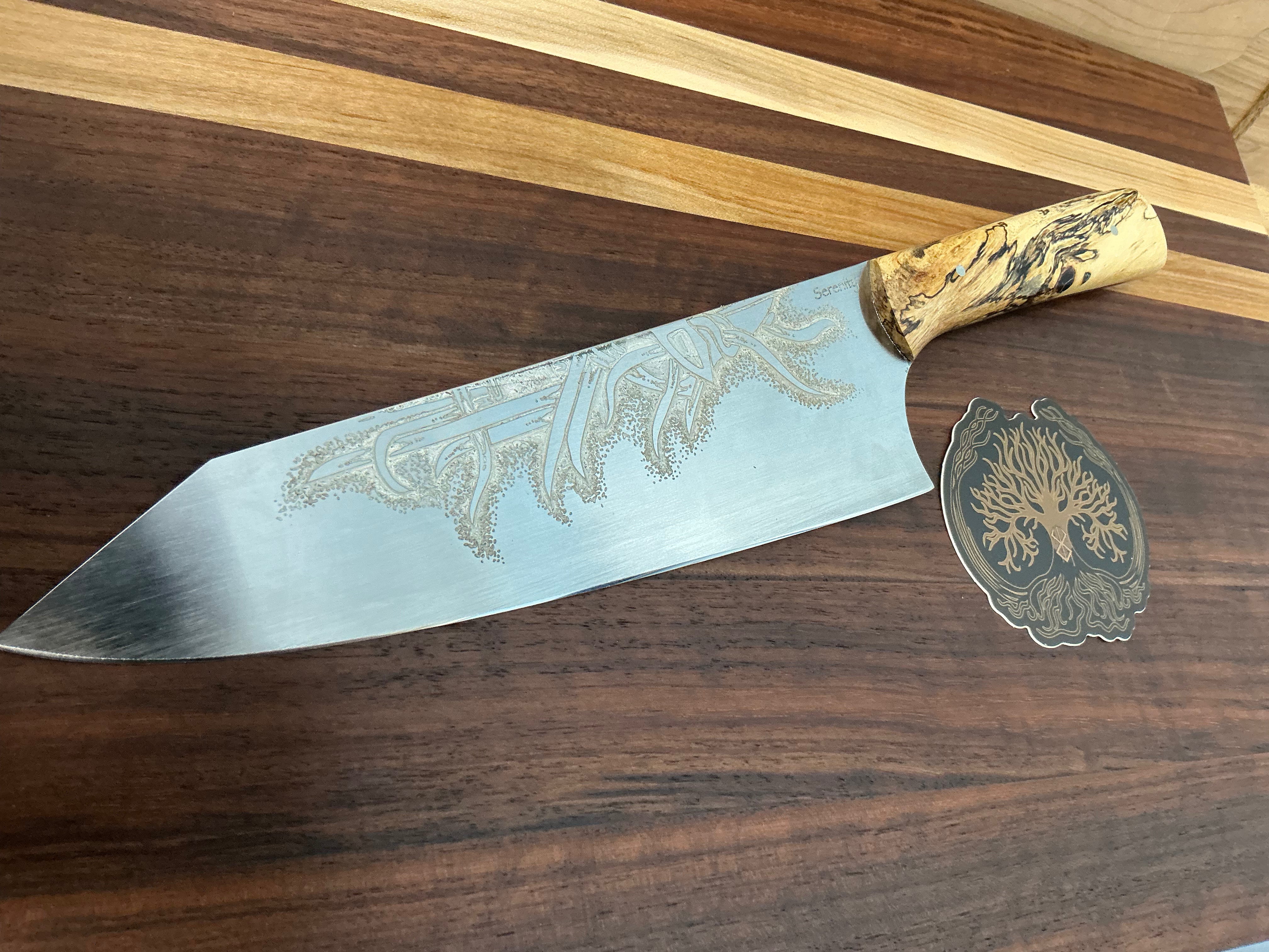 Spalted Tamarind K-Tip Gyuto