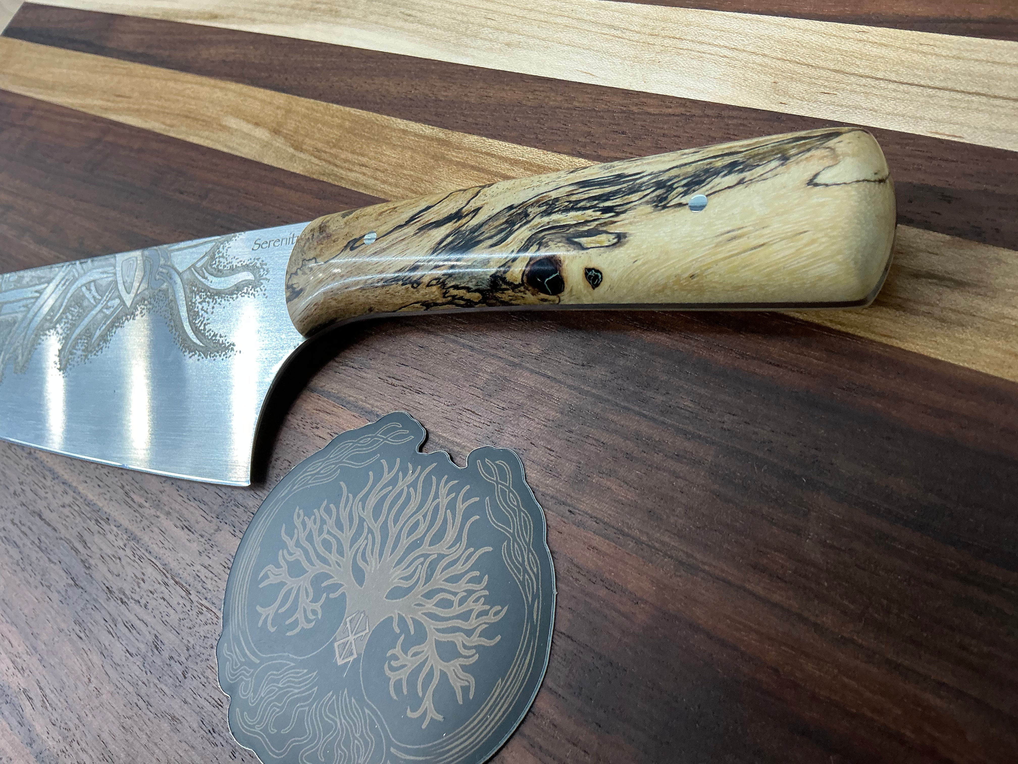 Spalted Tamarind K-Tip Gyuto