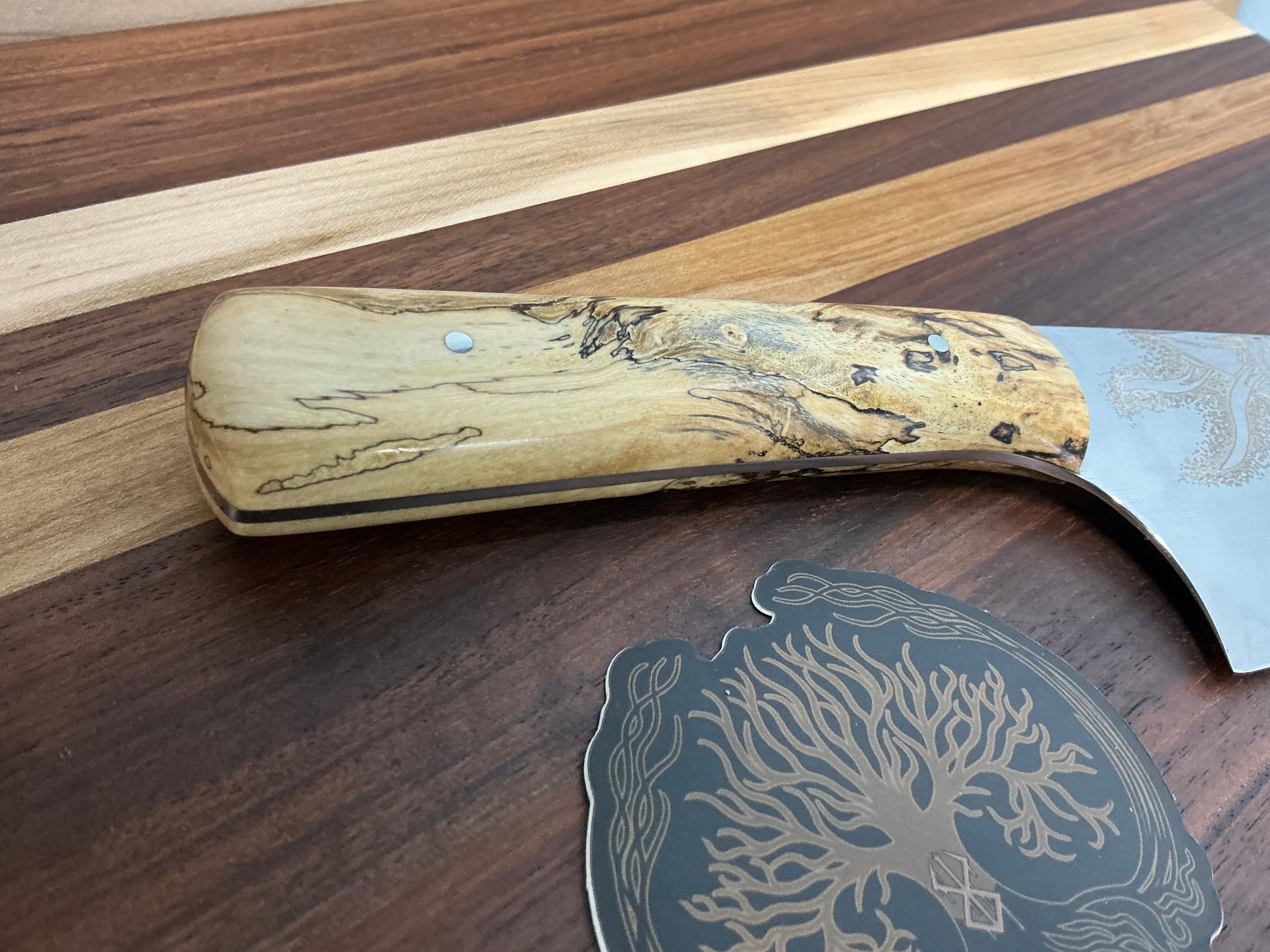 Spalted Tamarind K-Tip Gyuto