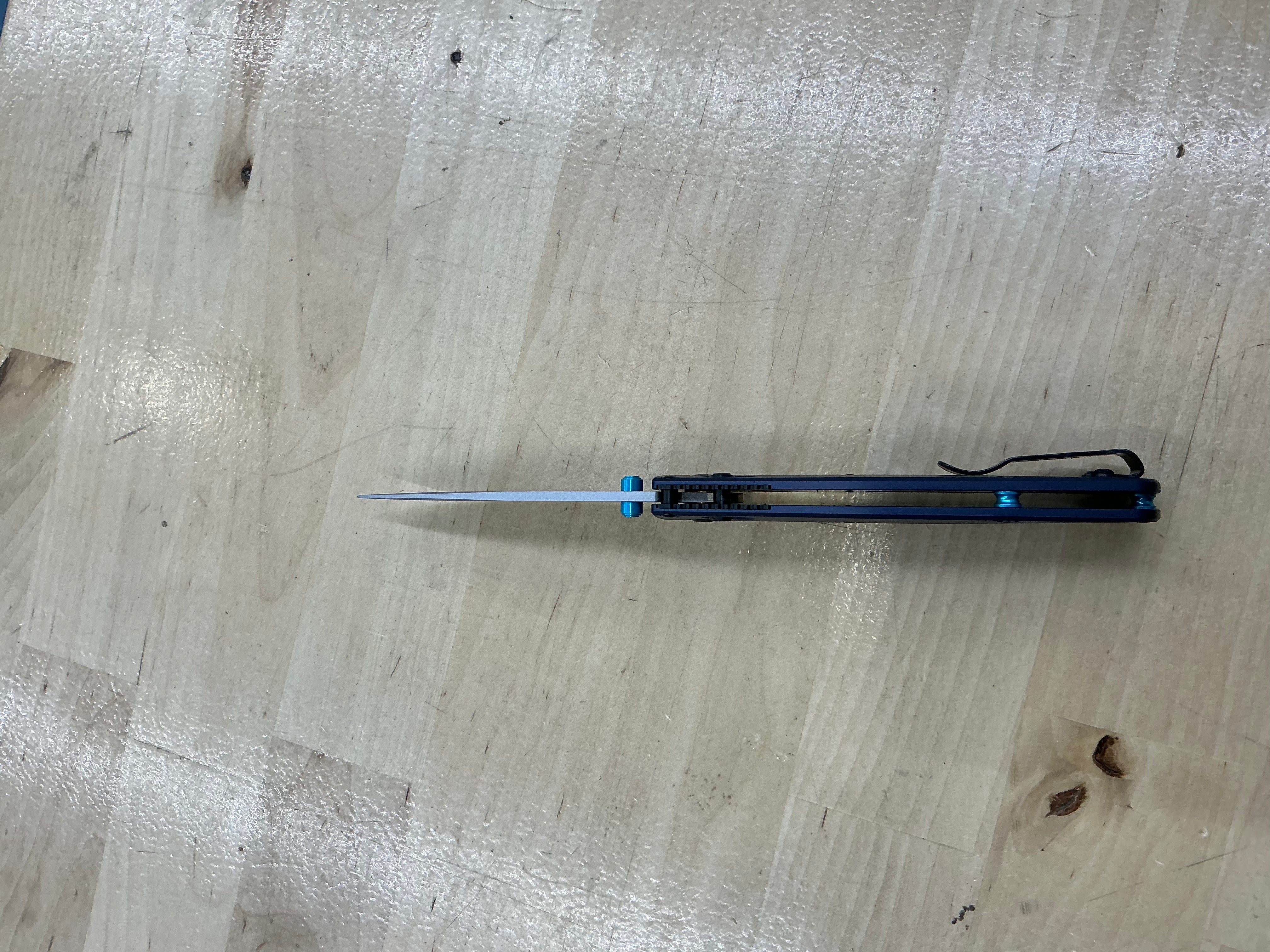 Benchmade Bugout AXIS Lock Knife Crater Blue Aluminum 535SL-13