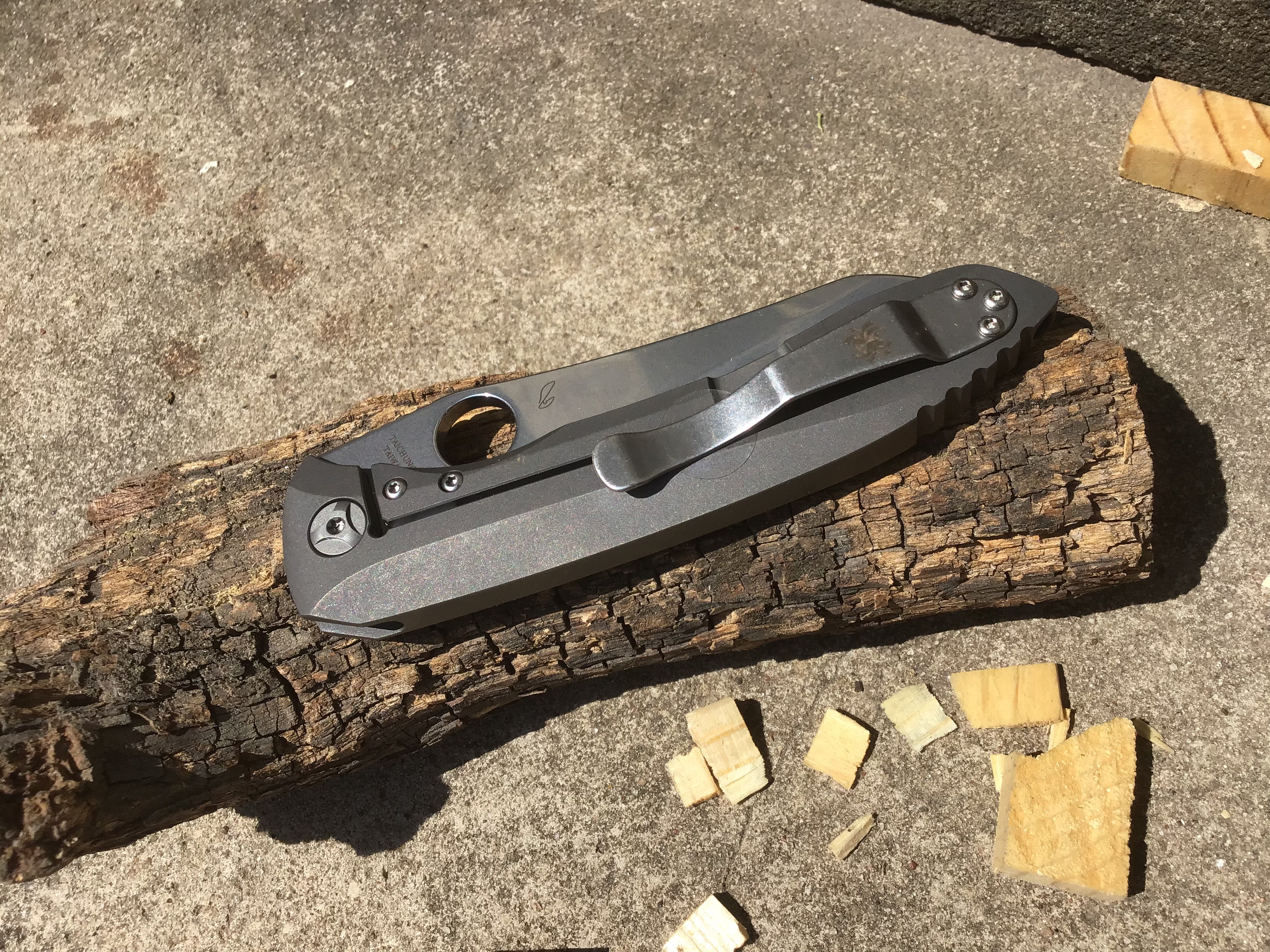 Couteau pliant Spyderco Rassenti Paysan Frame Lock