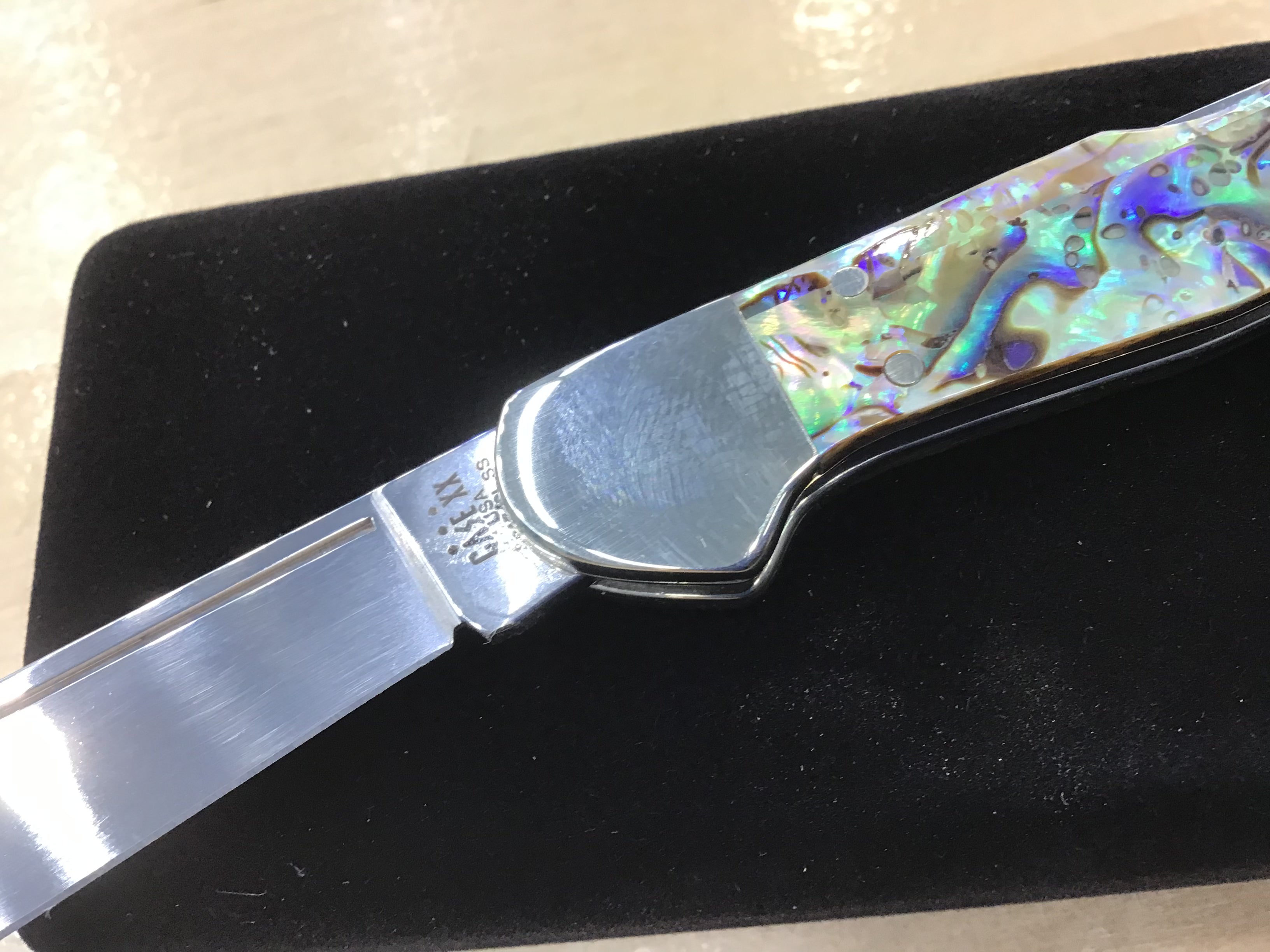 Mini CopperLock® Abalone Smooth Stainless Steel 12020