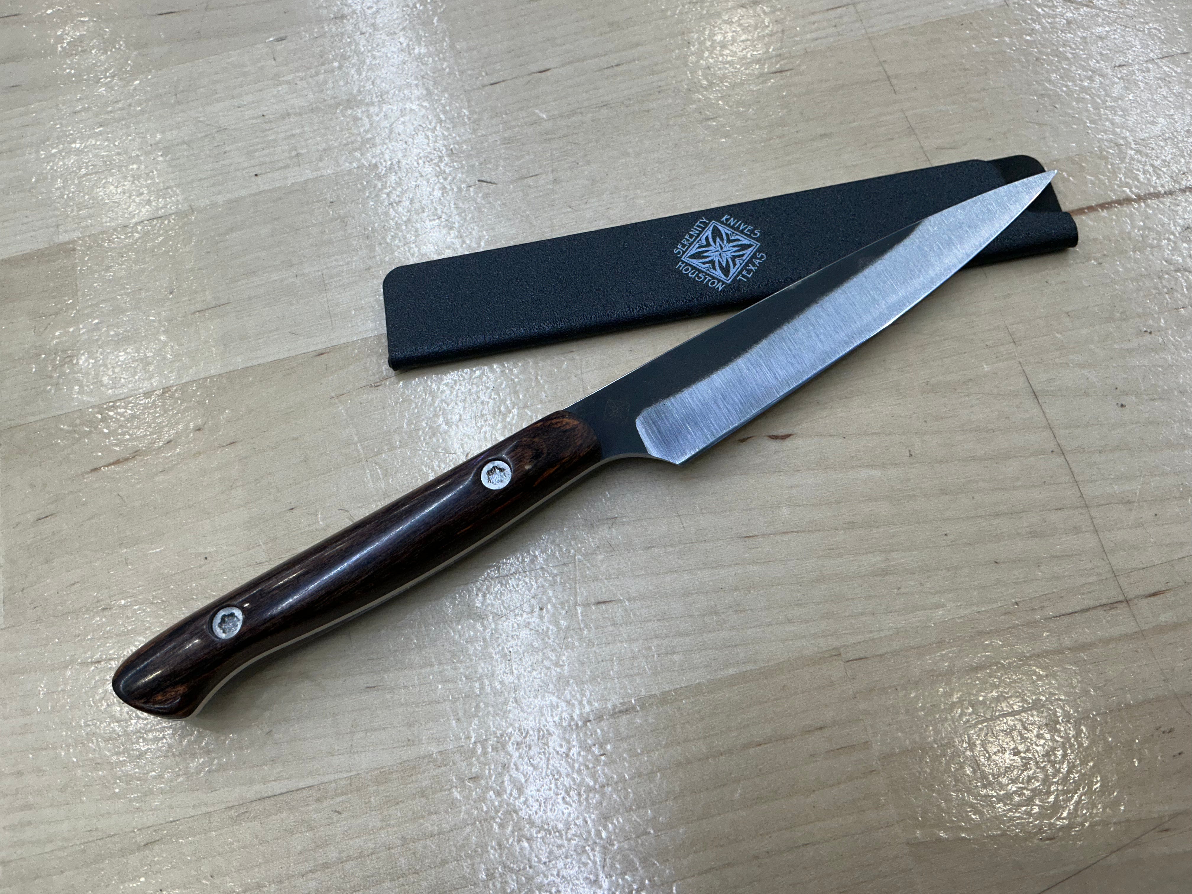Long Walnut Paring - CPM154 - Liberty Wood Handle