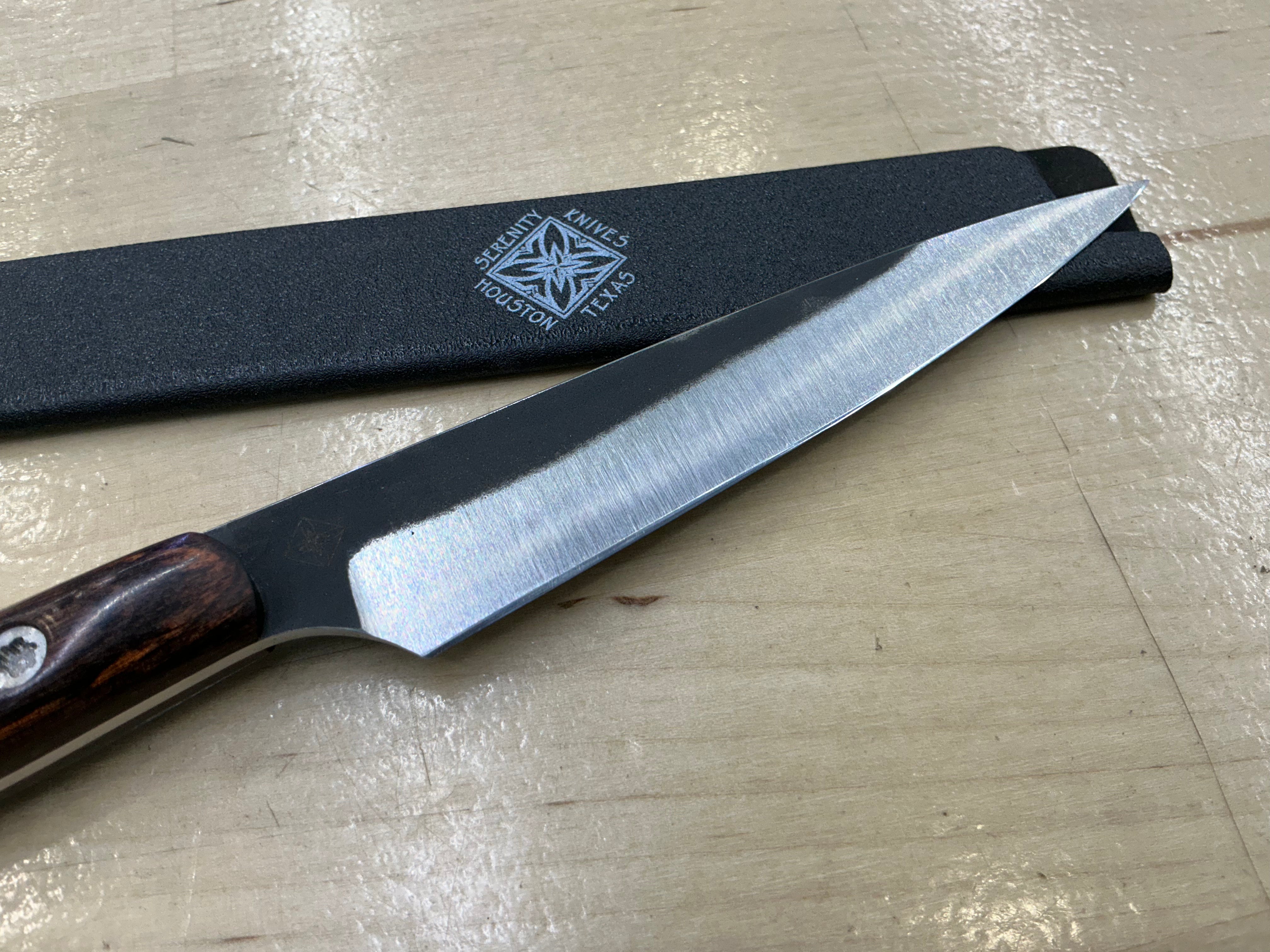 Long Walnut Paring - CPM154 - Liberty Wood Handle