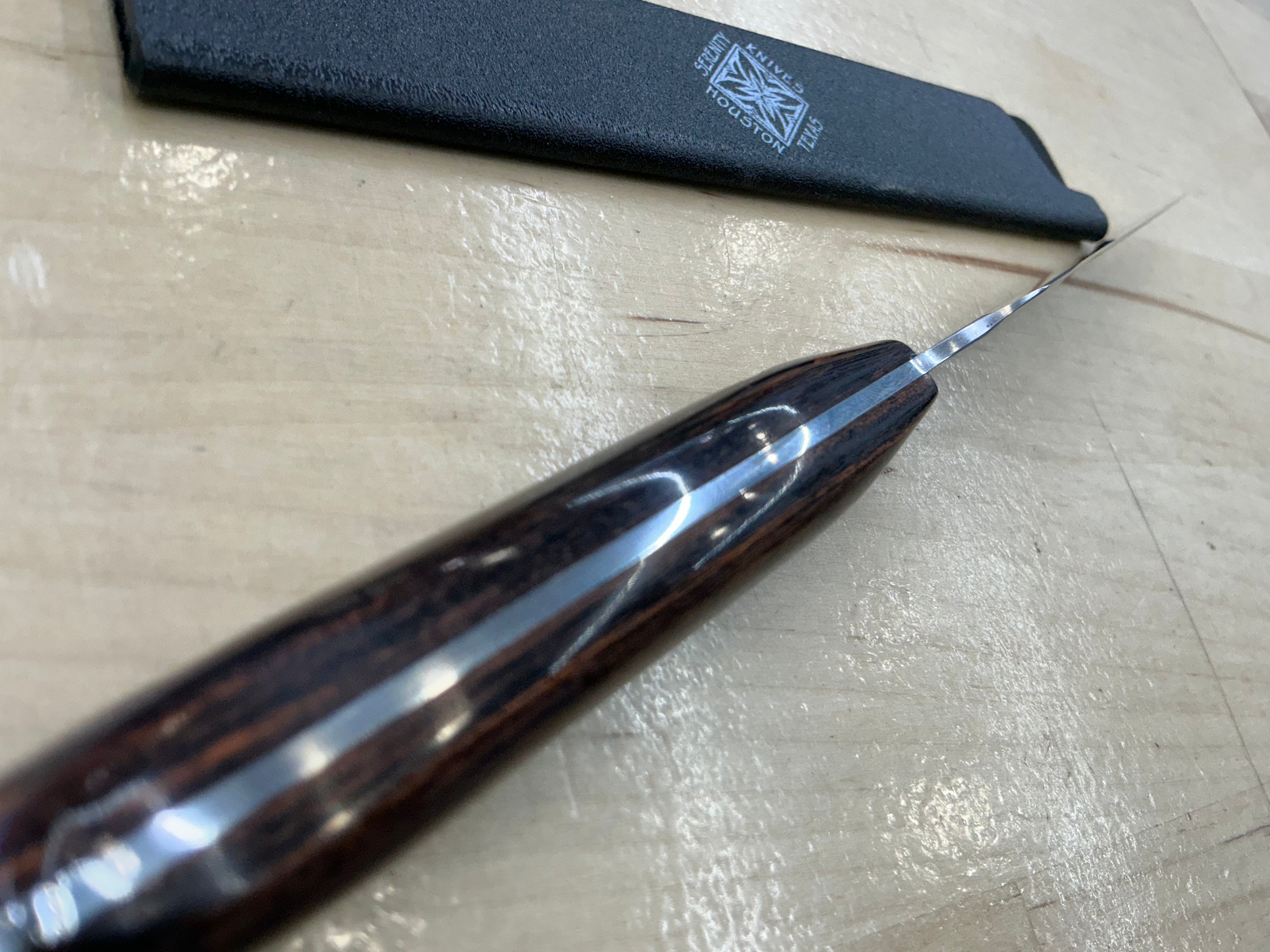Long Walnut Paring - CPM154 - Liberty Wood Handle