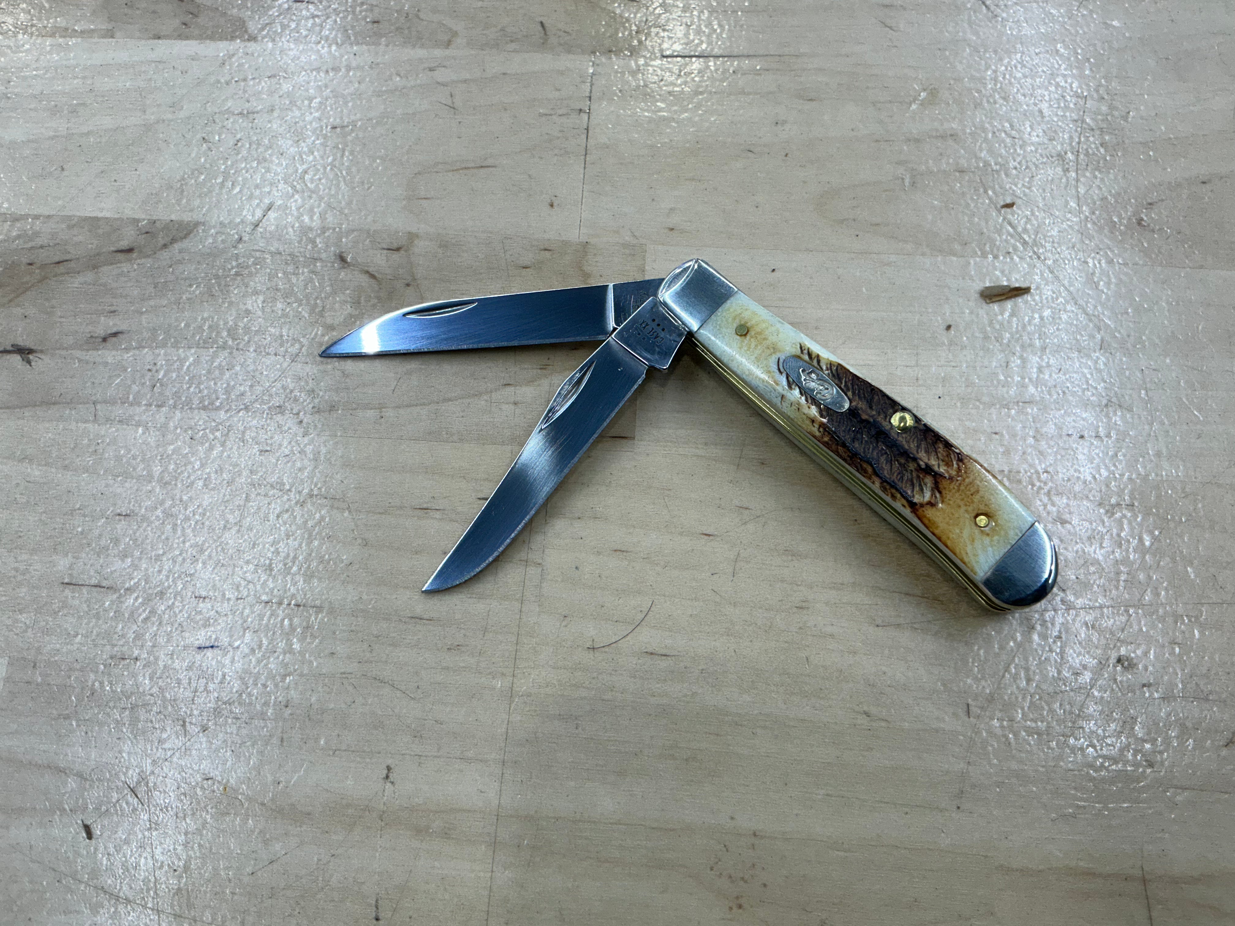 Case Mini Trapper 6.5 Bone Stag 65305