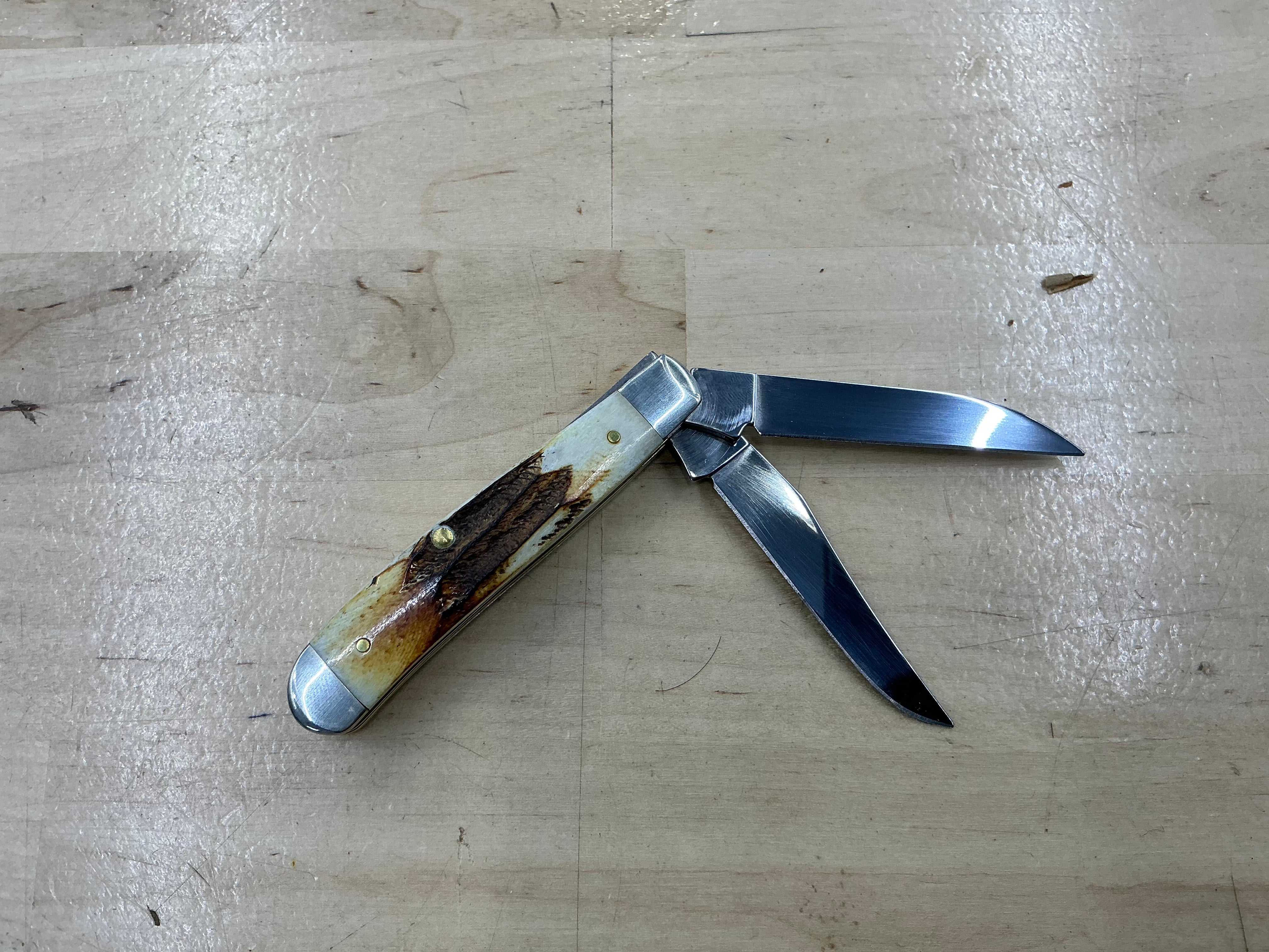 Case Mini Trapper 6.5 Bone Stag 65305