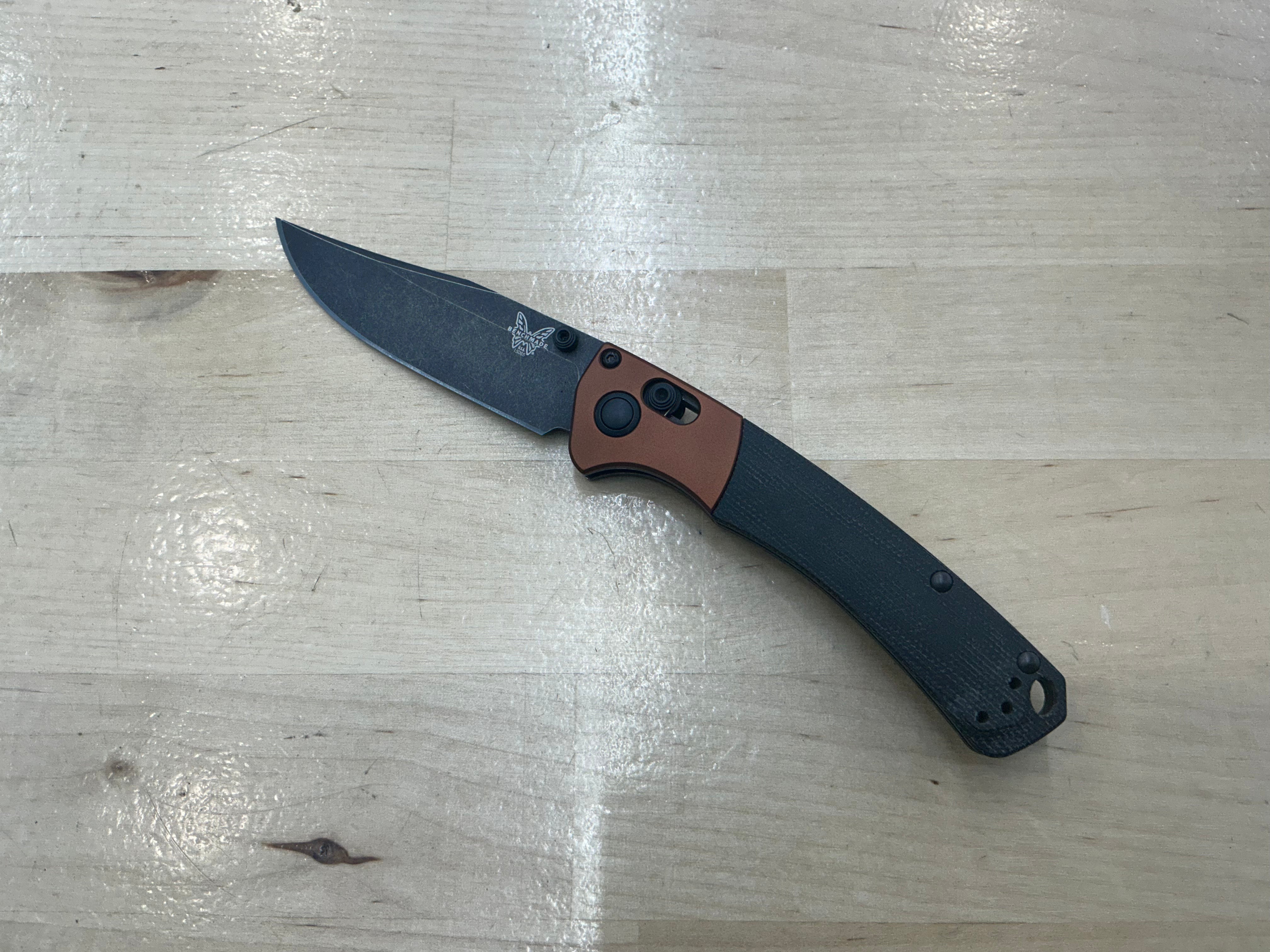 Benchmade  Burnt Copper Mini Crooked River 15085BK-04