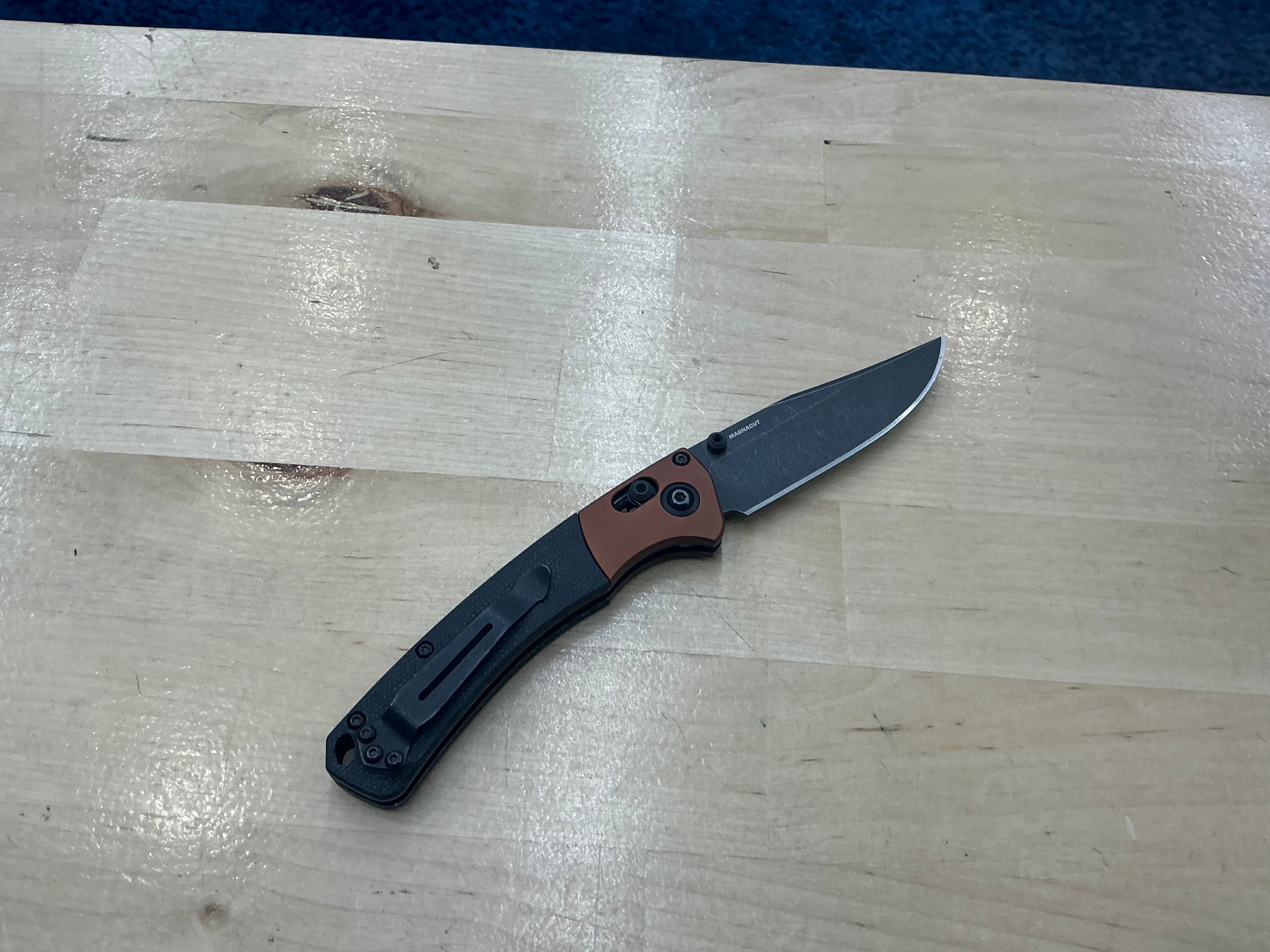 Benchmade  Burnt Copper Mini Crooked River 15085BK-04