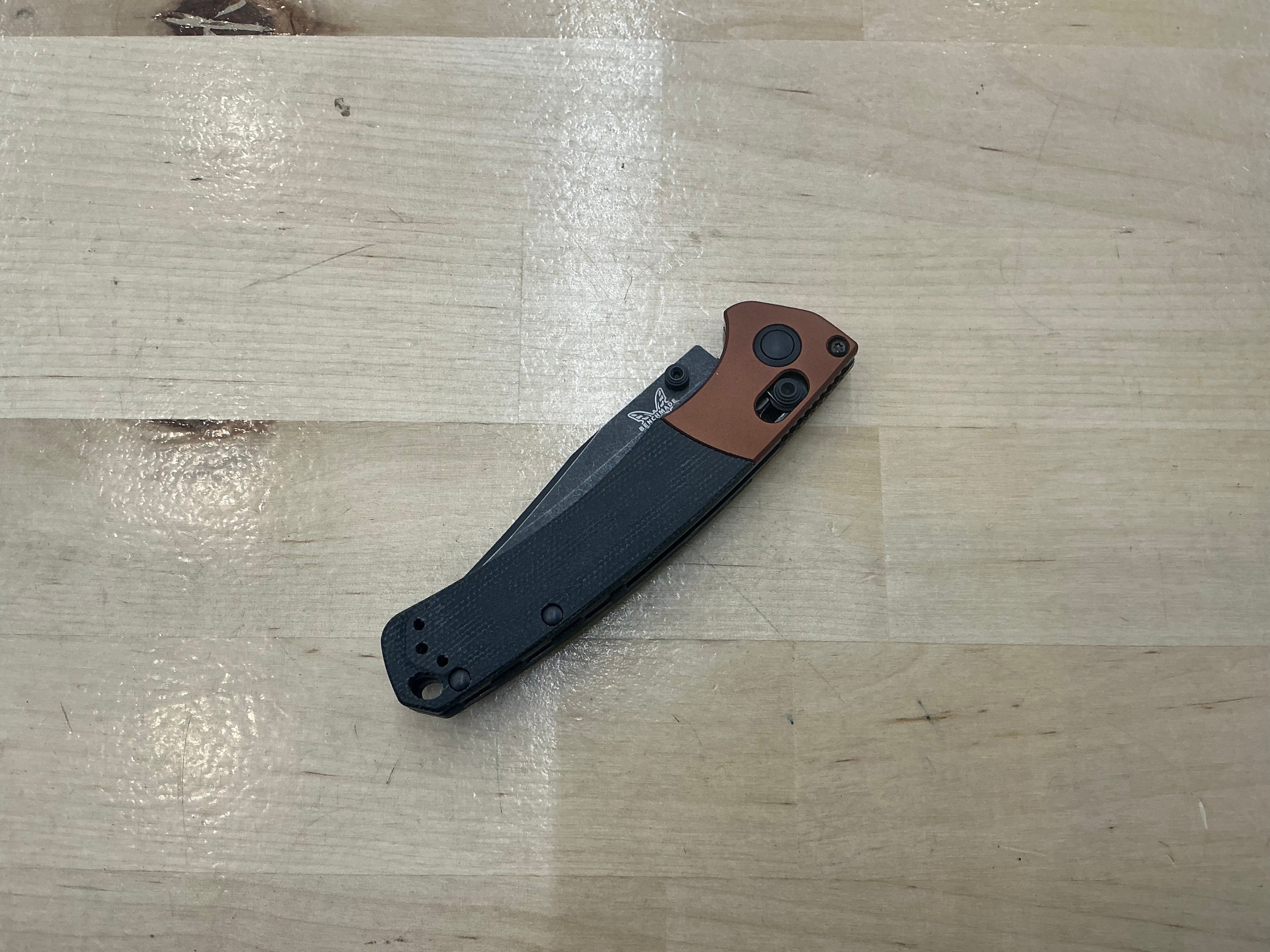 Benchmade  Burnt Copper Mini Crooked River 15085BK-04