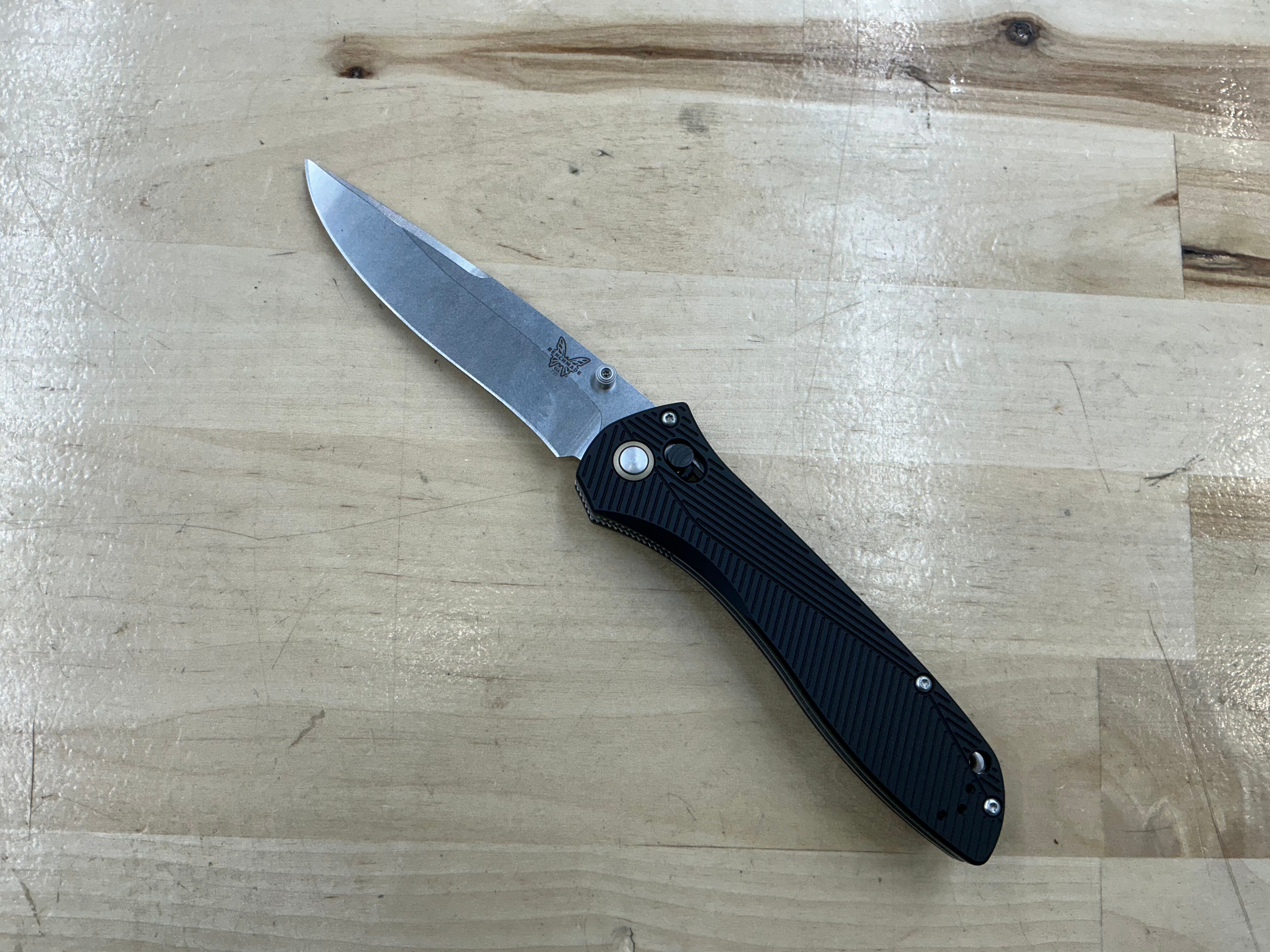 Benchmade Seven | Ten AXIS Lock Knife Black Aluminum 710-25