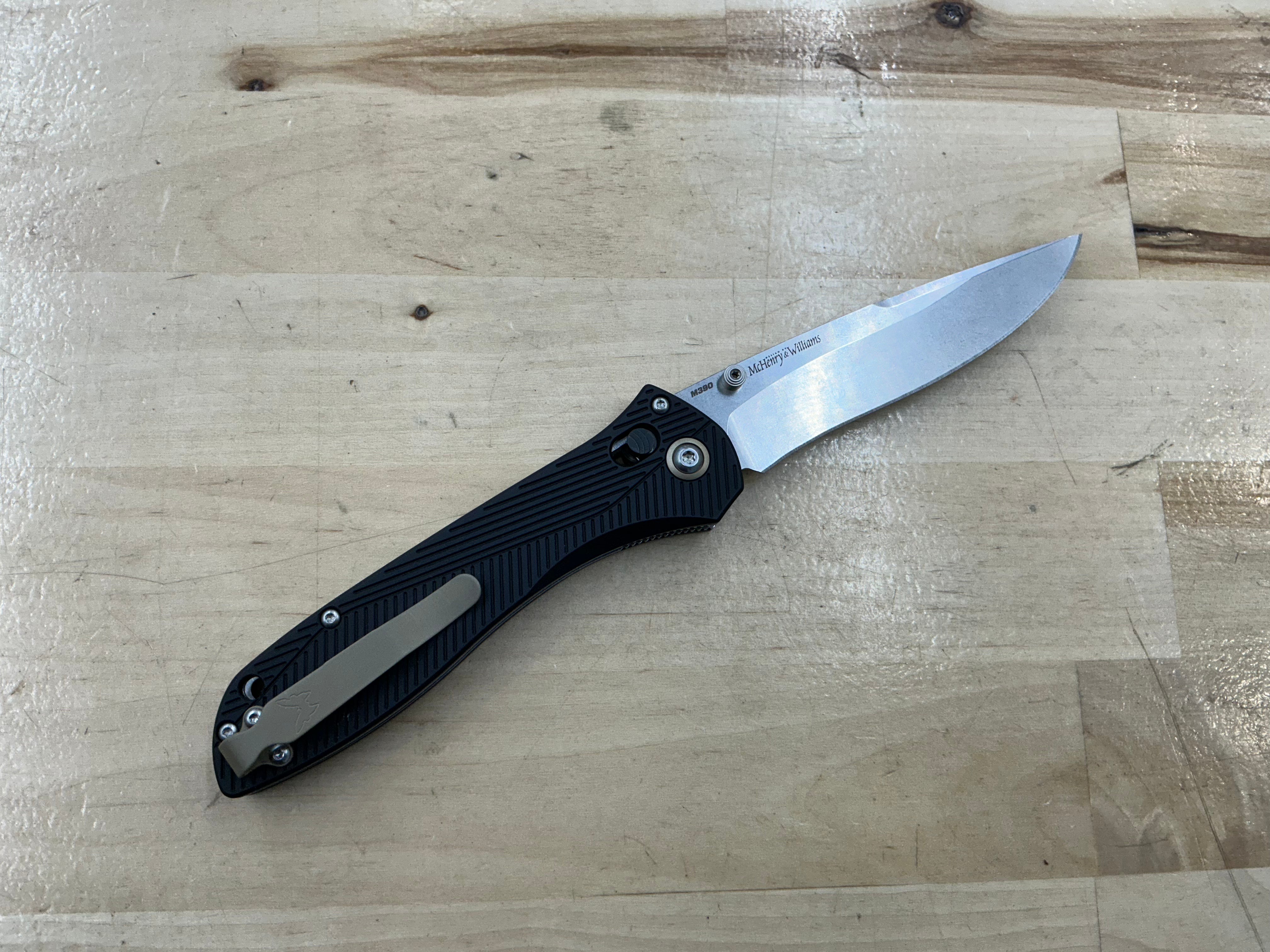 Benchmade Seven | Ten AXIS Lock Knife Black Aluminum 710-25