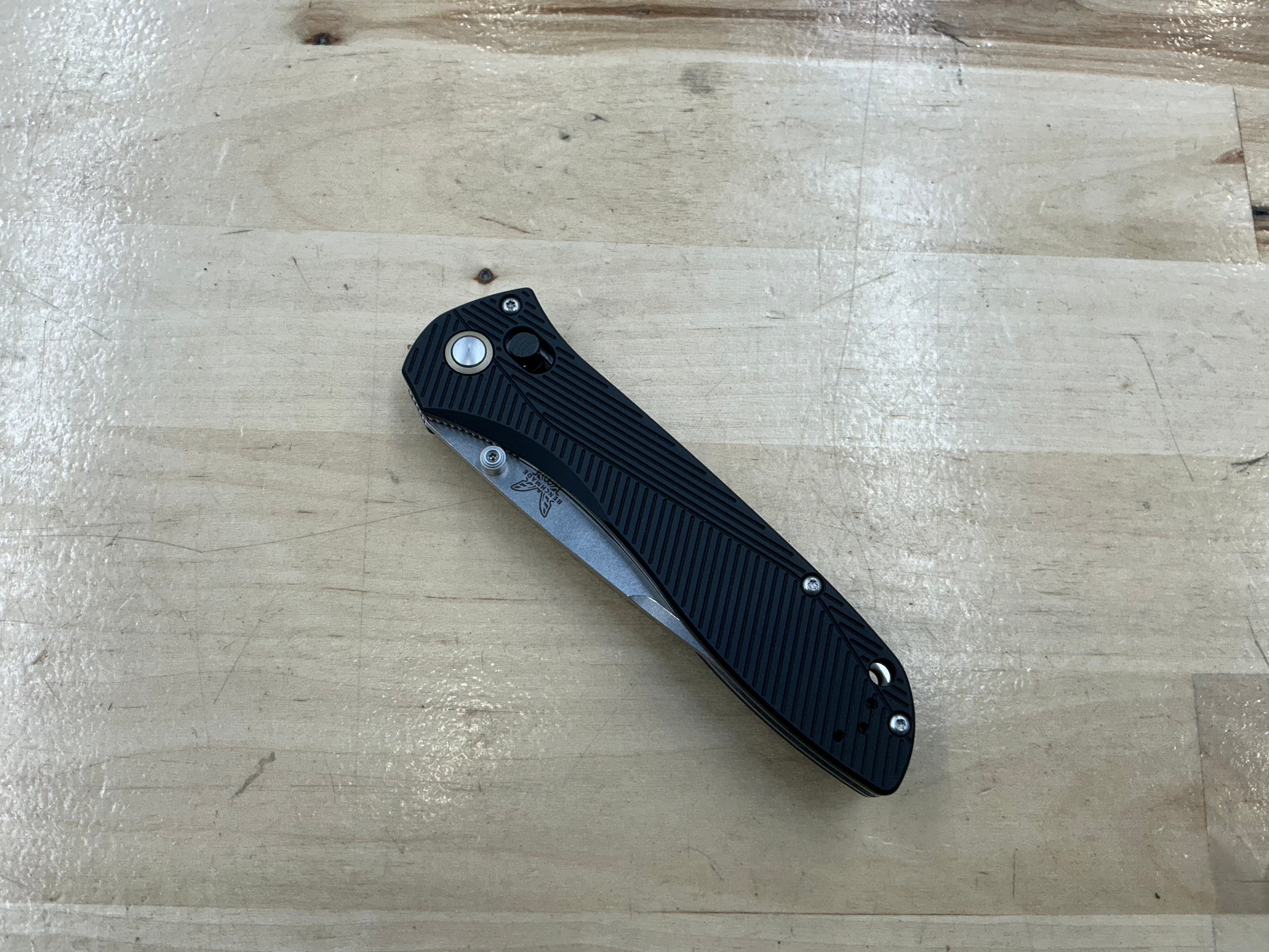 Benchmade Seven | Ten AXIS Lock Knife Black Aluminum 710-25