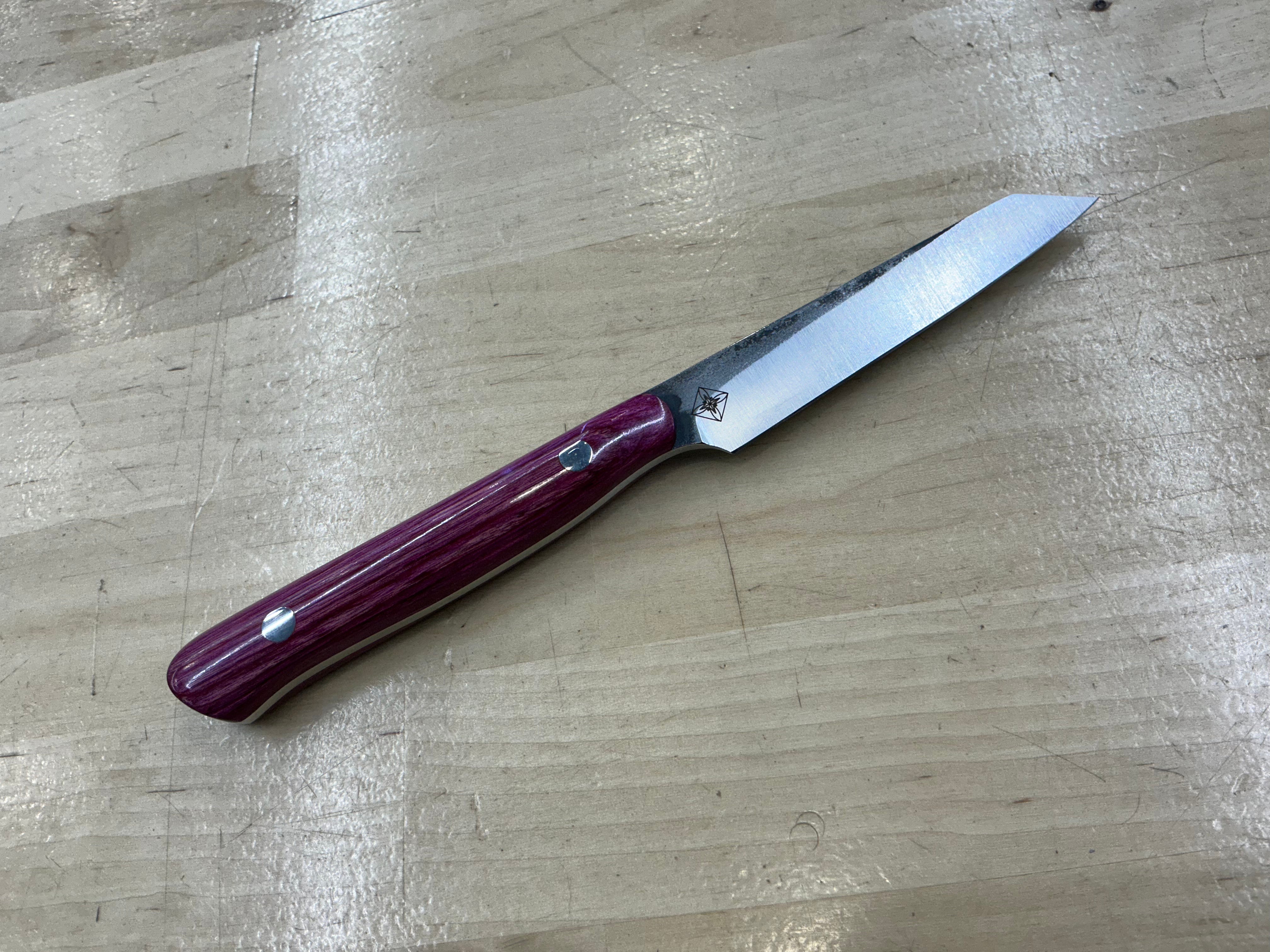Short Slender Fuschia Paring - CPM154 - Liberty Wood Handle