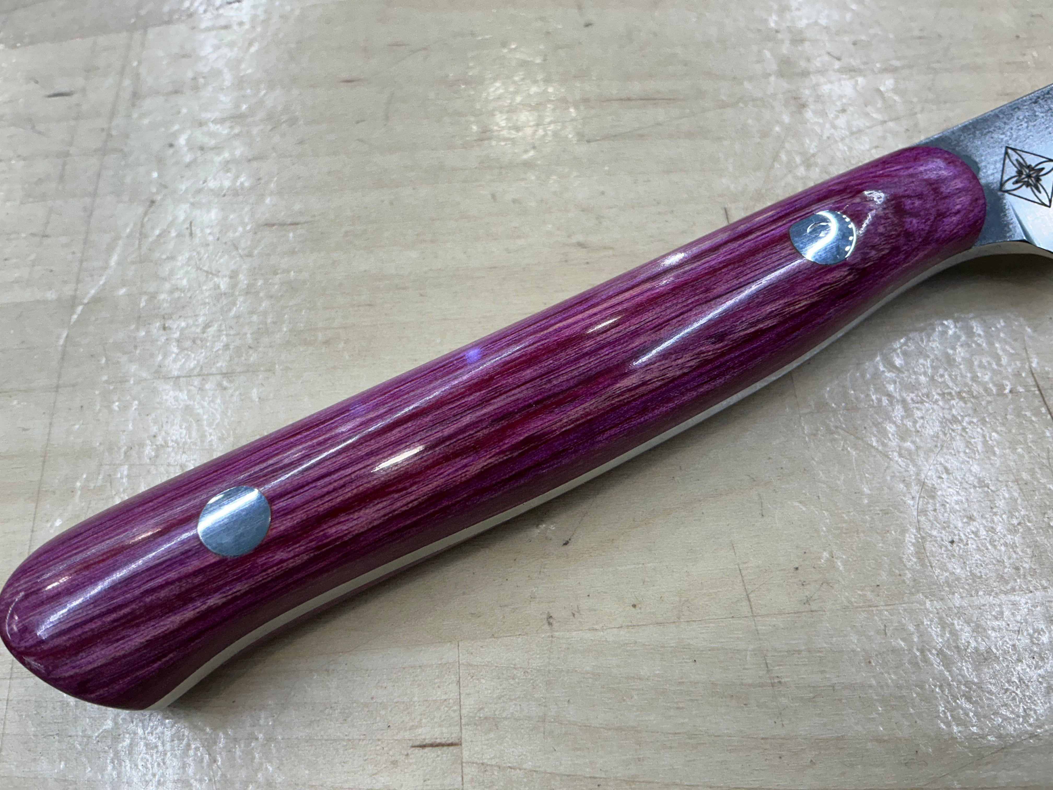 Short Slender Fuschia Paring - CPM154 - Liberty Wood Handle