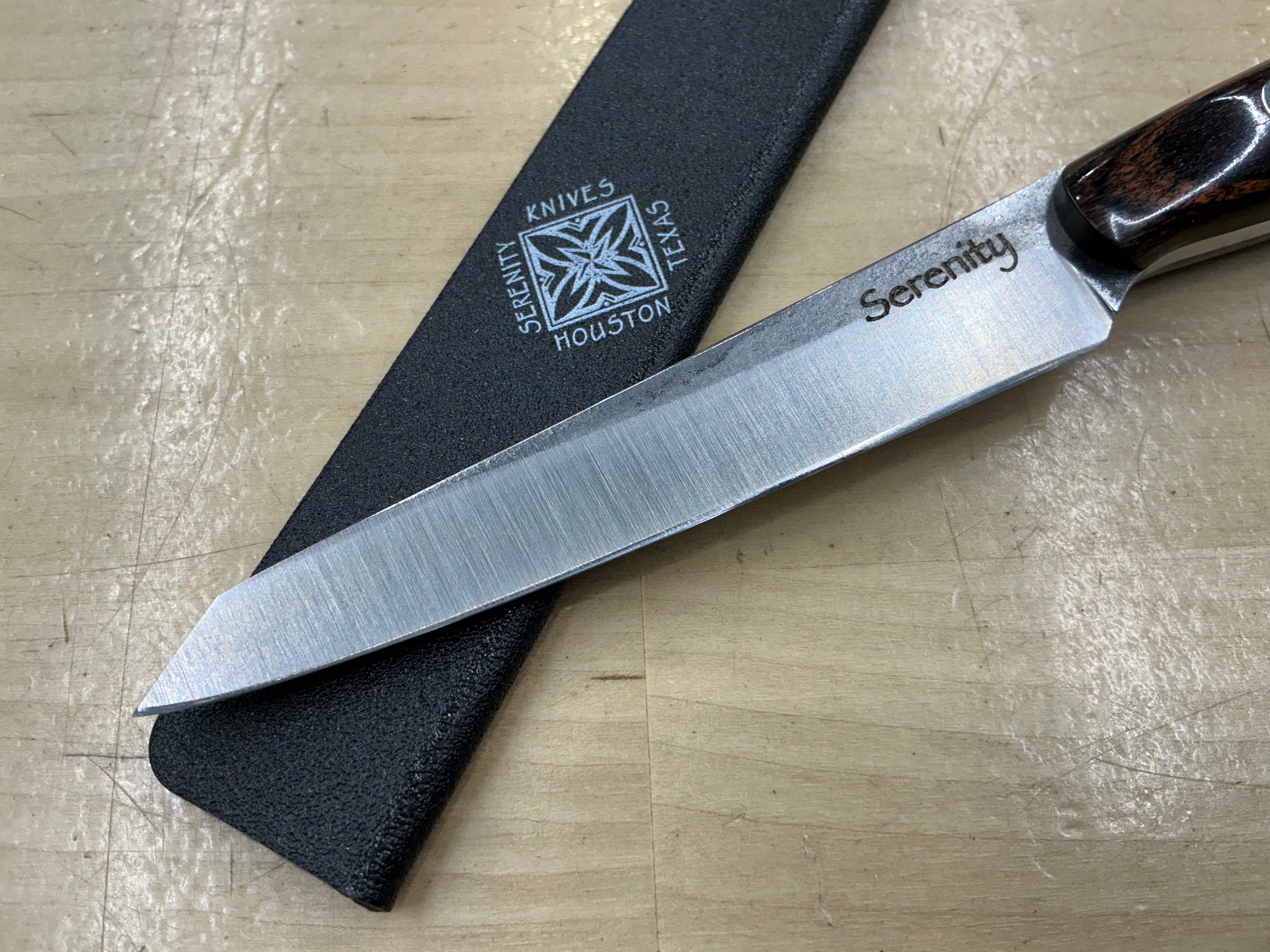 Skinny Walnut Short Paring - CPM154 - Liberty Wood Handle