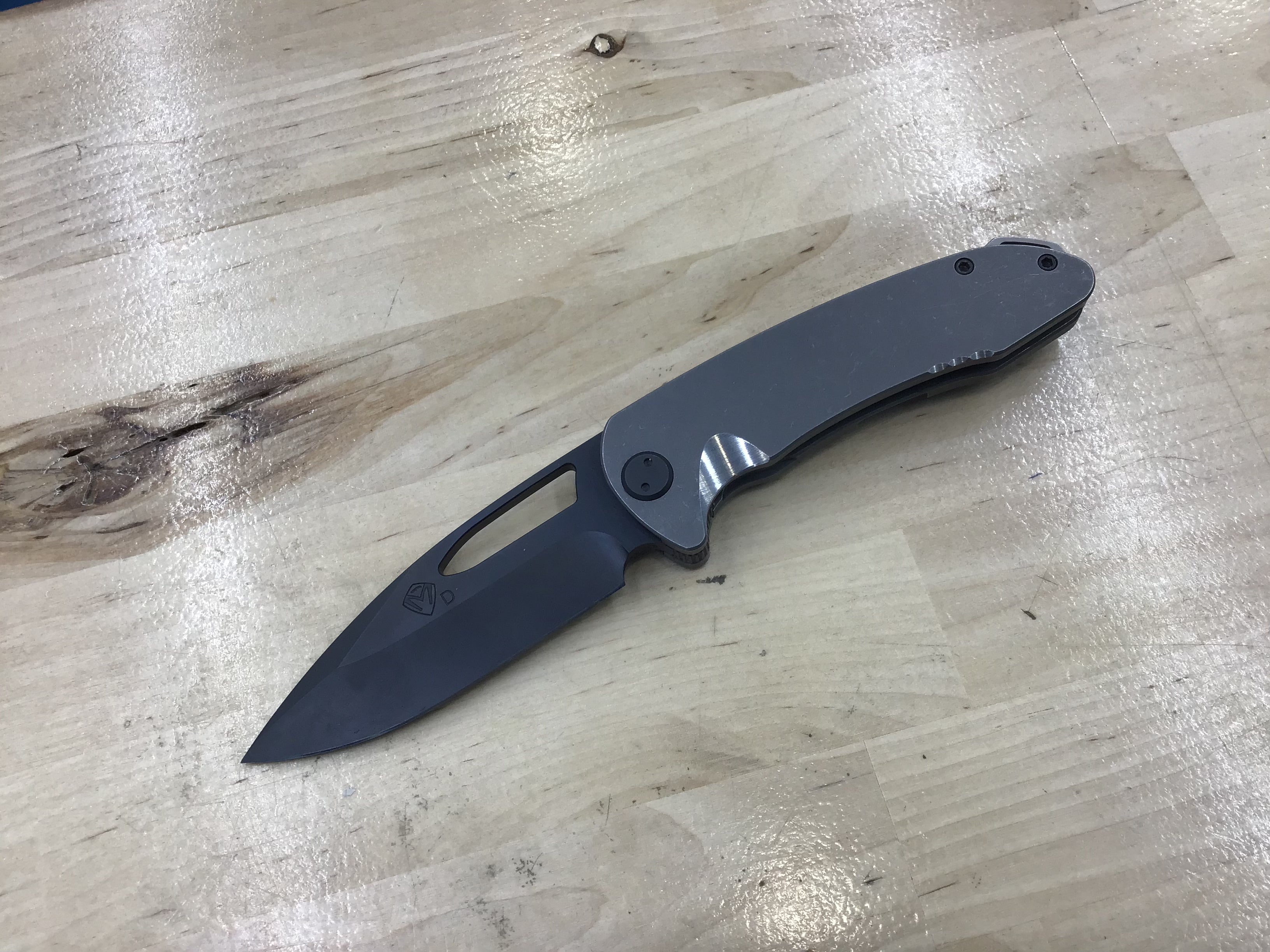 Medford Knife & Tool On Belay D2 Titanium Folder