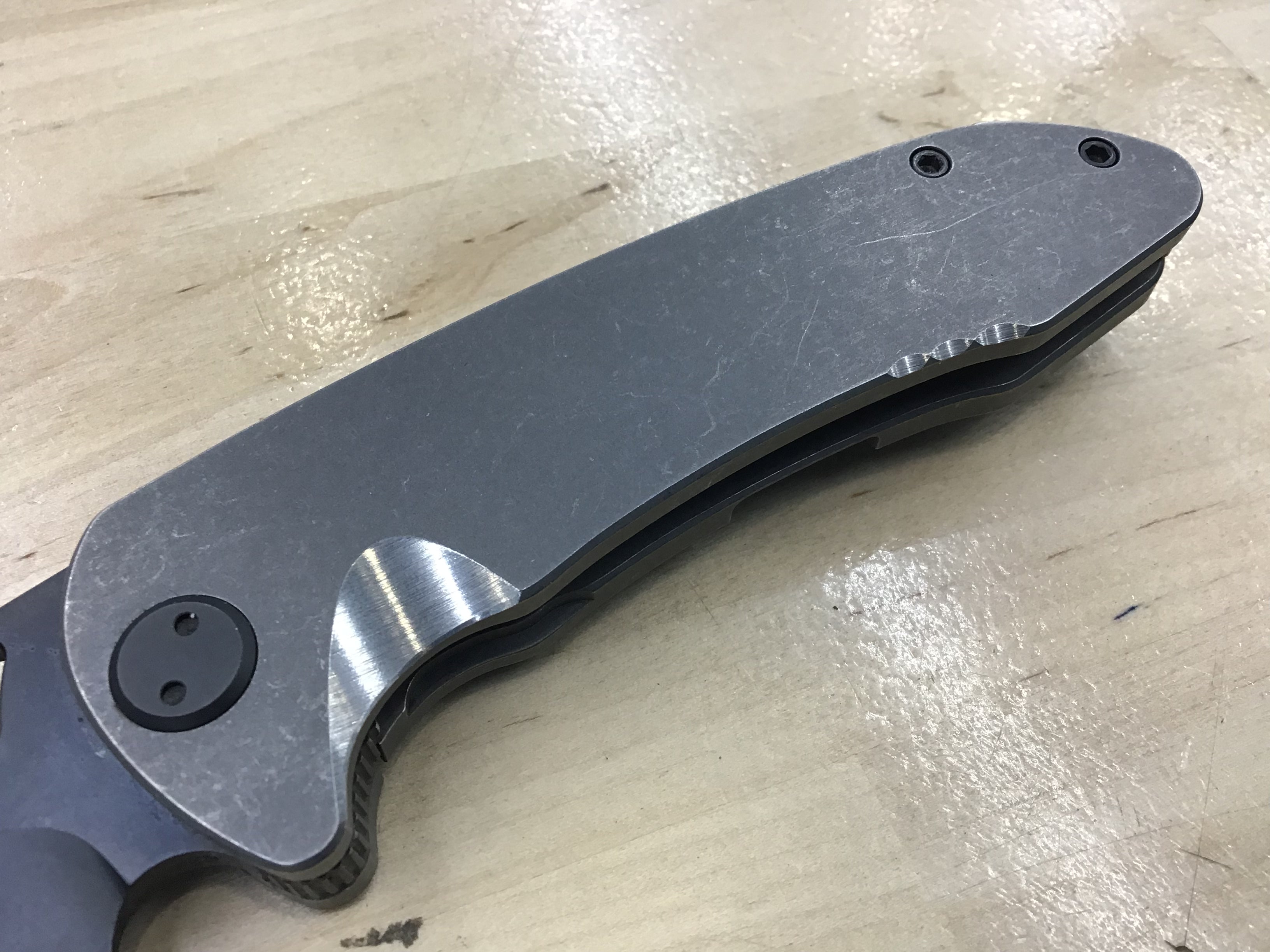 Medford Knife & Tool On Belay D2 Titanium Folder