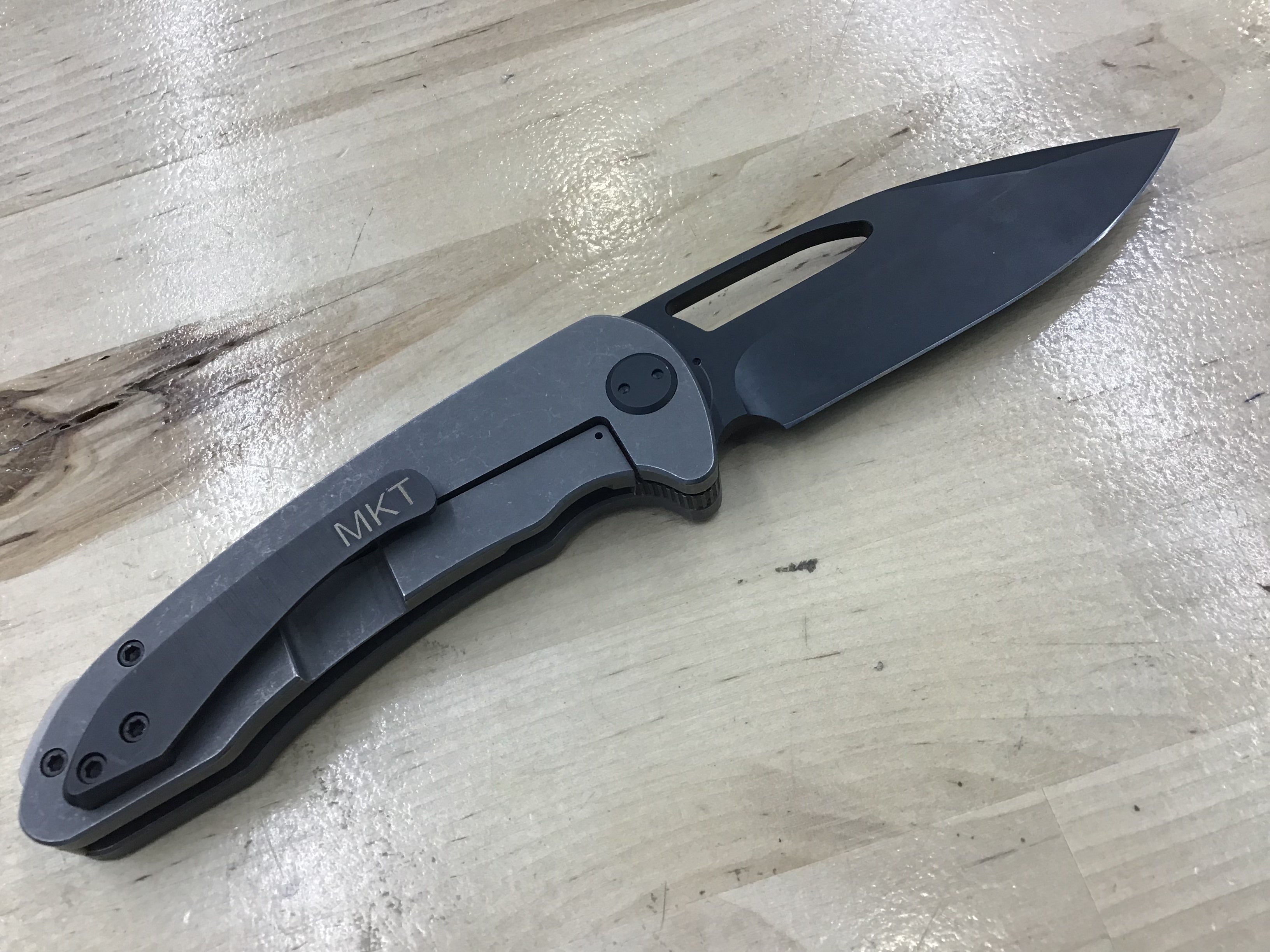 Medford Knife & Tool On Belay D2 Titanium Folder