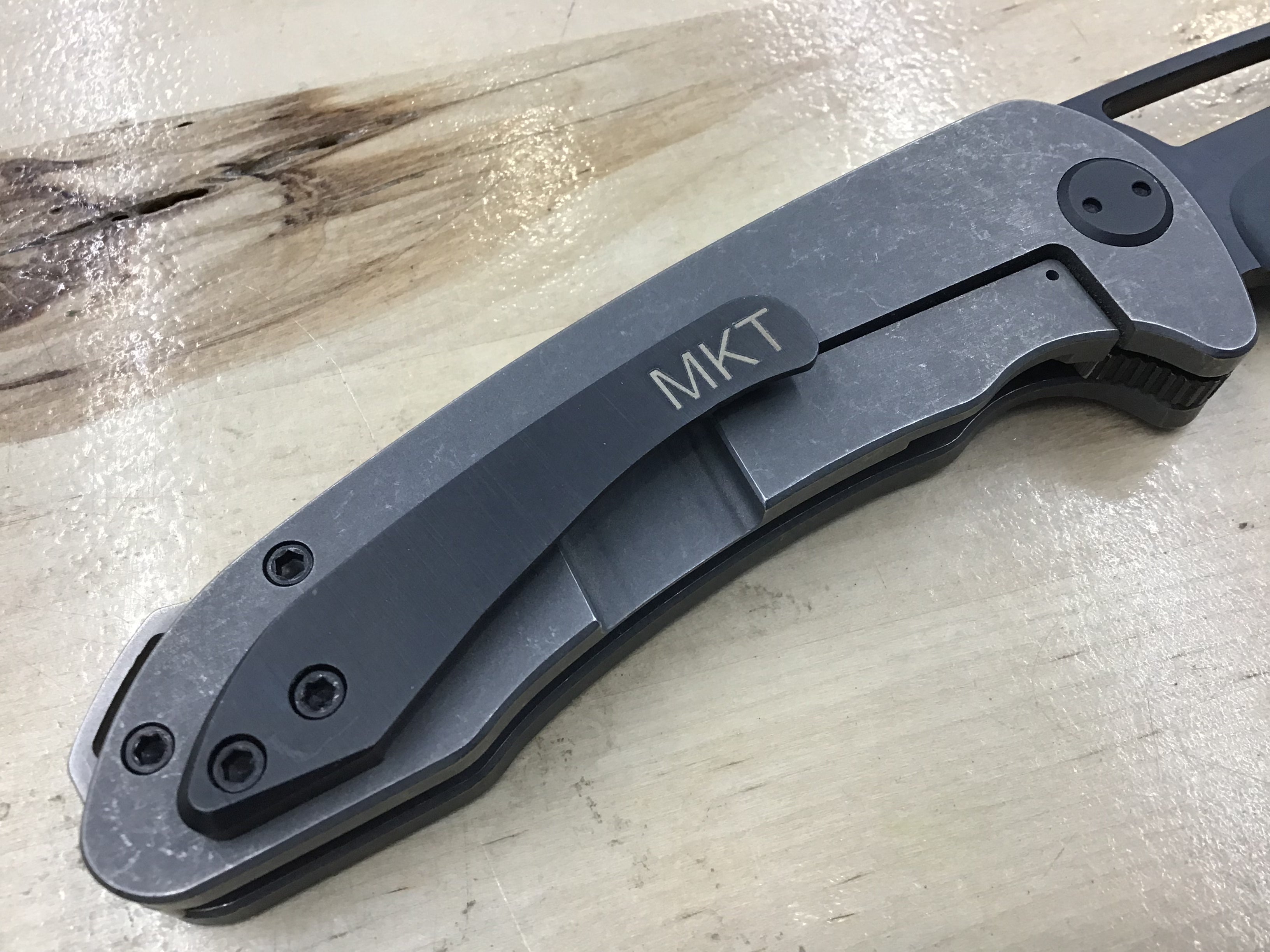 Medford Knife & Tool On Belay D2 Titanium Folder