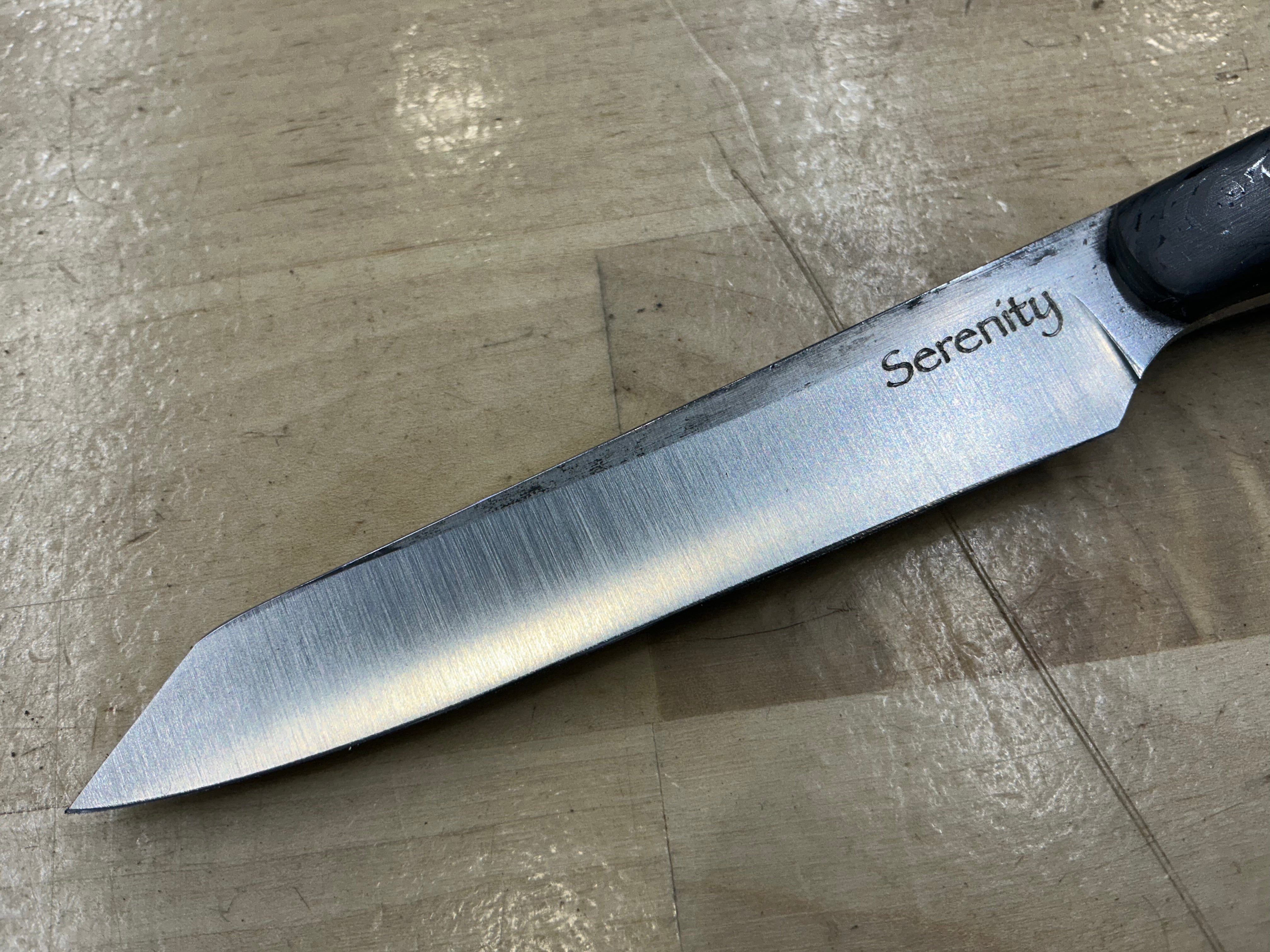 Carbon Fiber Short Paring Knife - CPM154