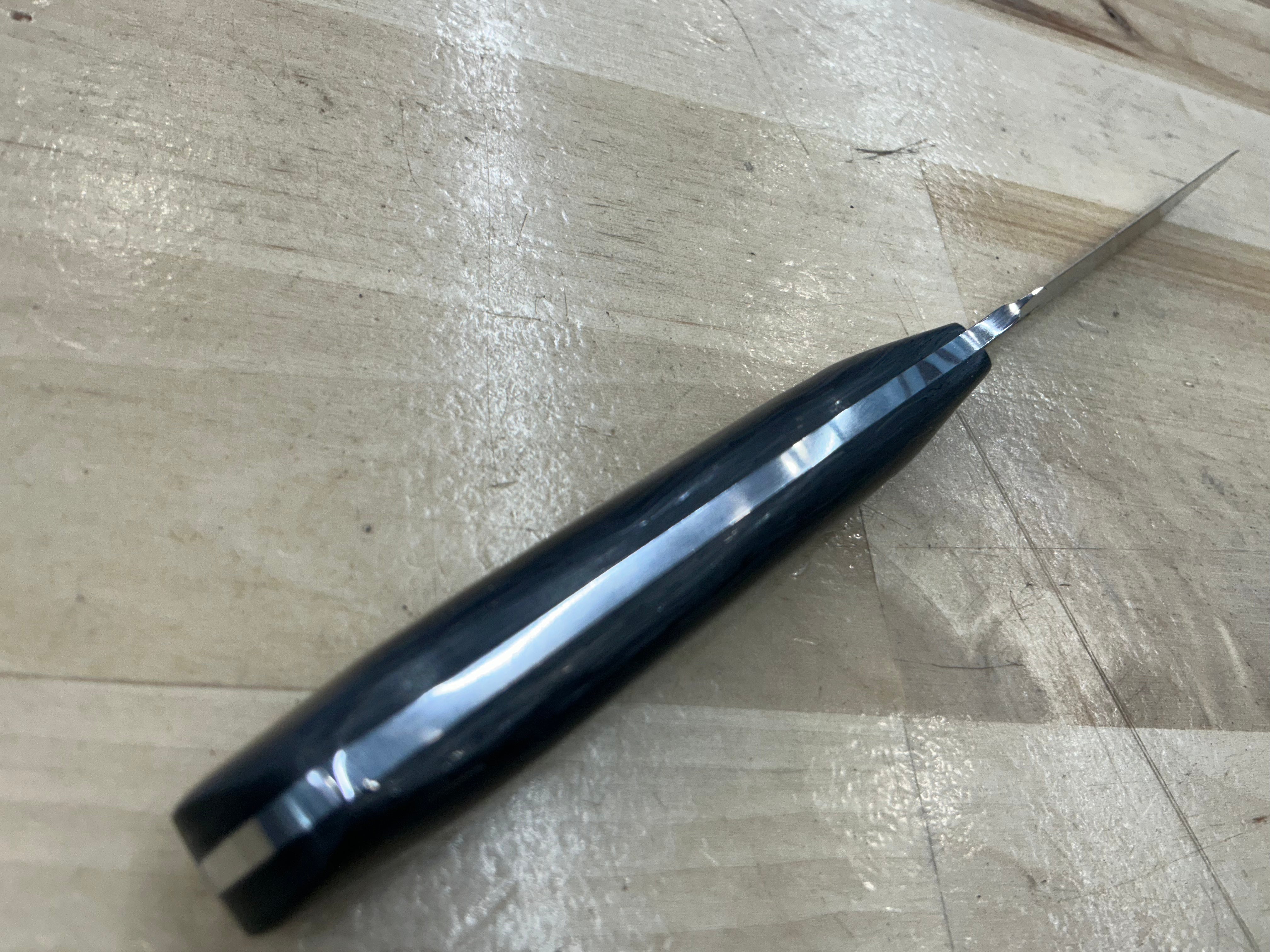 Carbon Fiber Short Paring Knife - CPM154