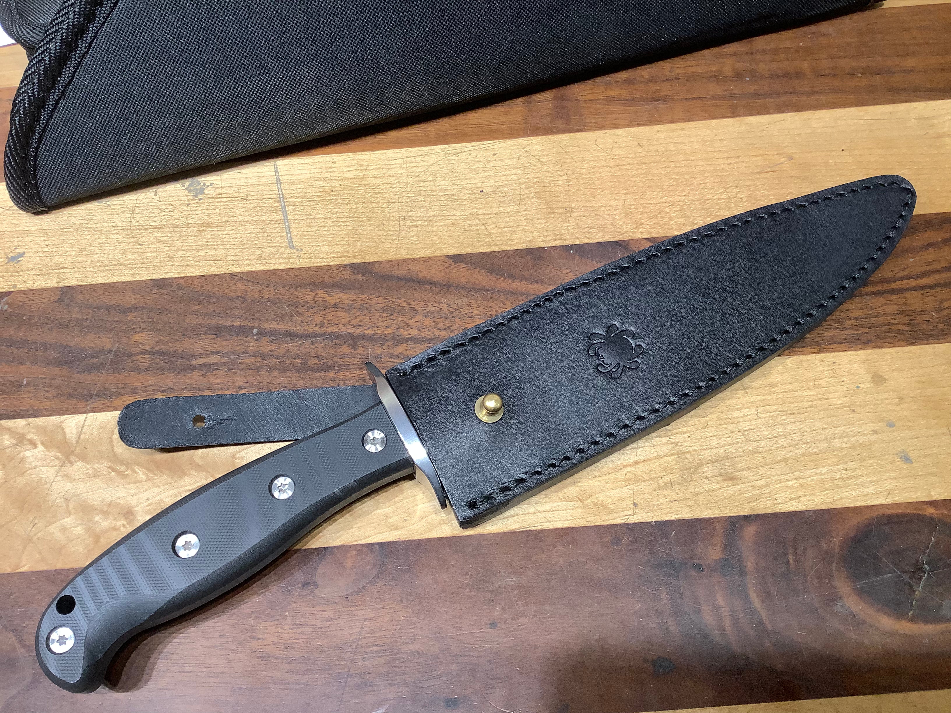 RESPECT™  Fixed Blade Bowie in CPM154 with Black G-10 Handle FB44G
