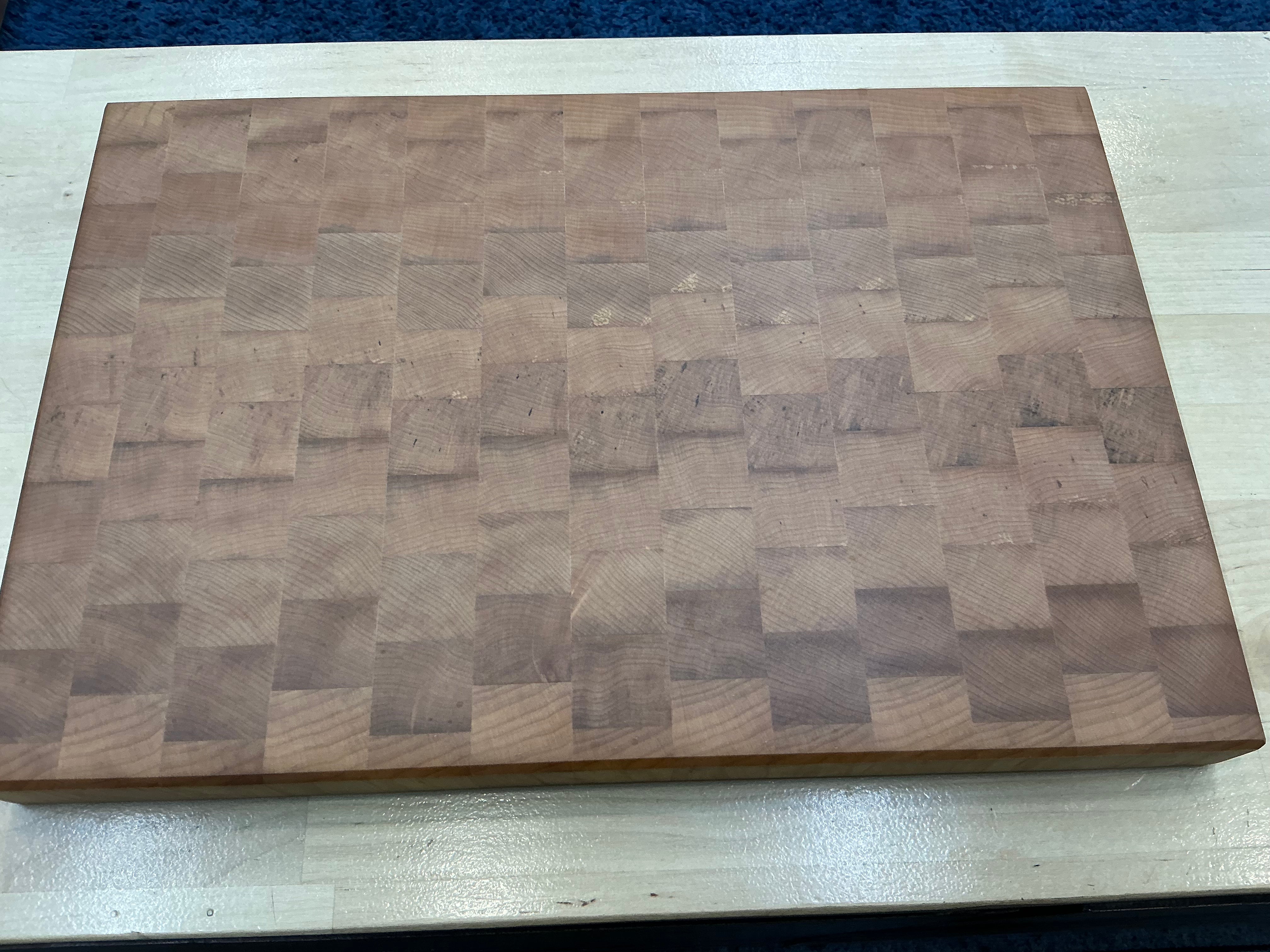 3HME Hard Maple End-grain Large Cutting Board