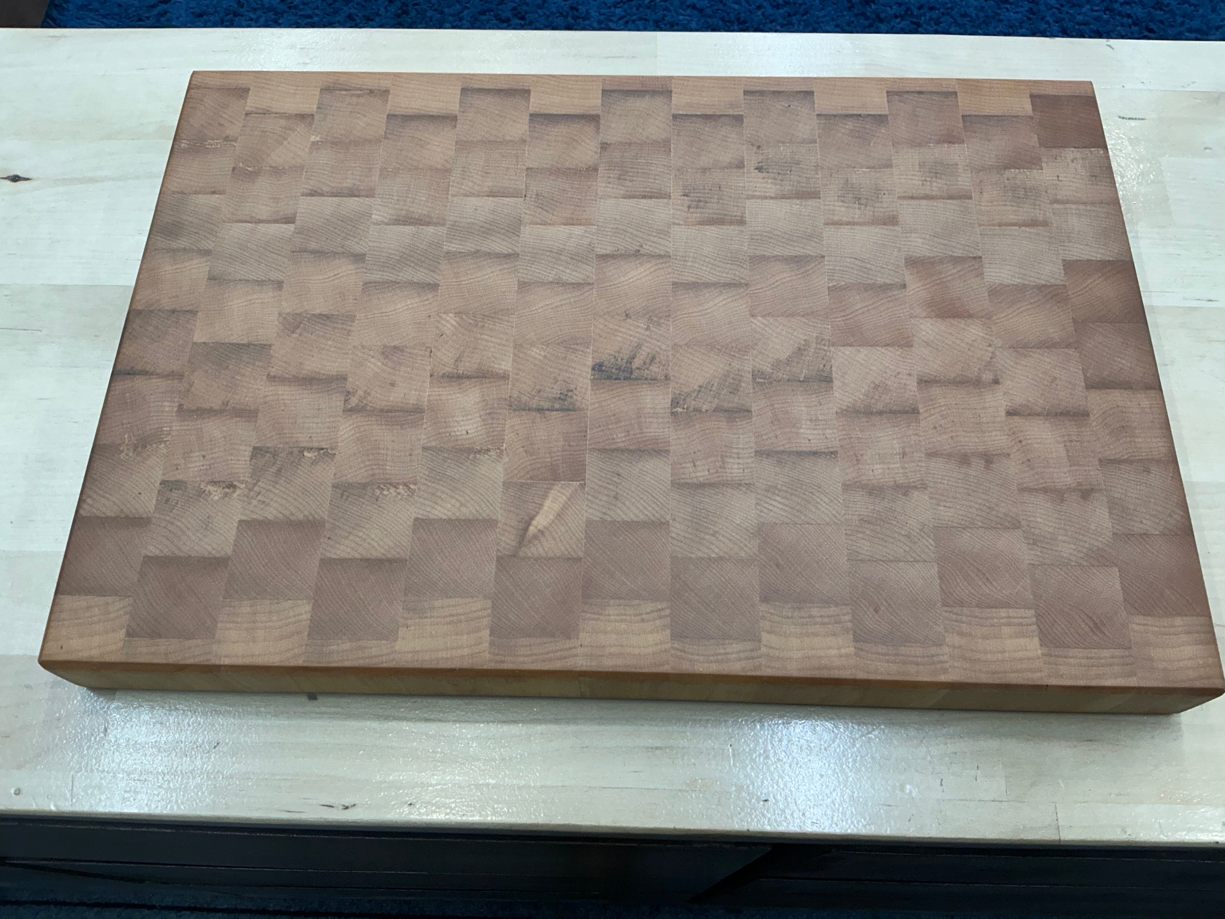 5HME Hard Maple End-grain Large Cutting Board