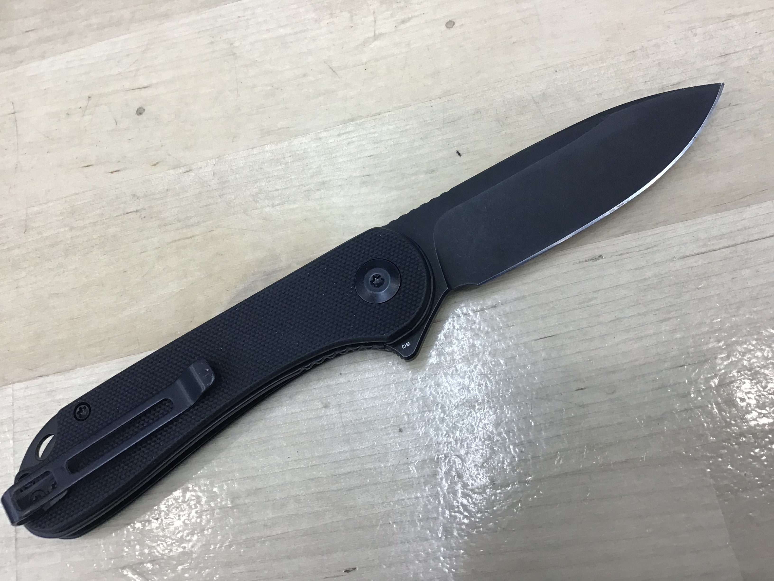 Cuchillo CIVIVI Elementum G-10 negro D2