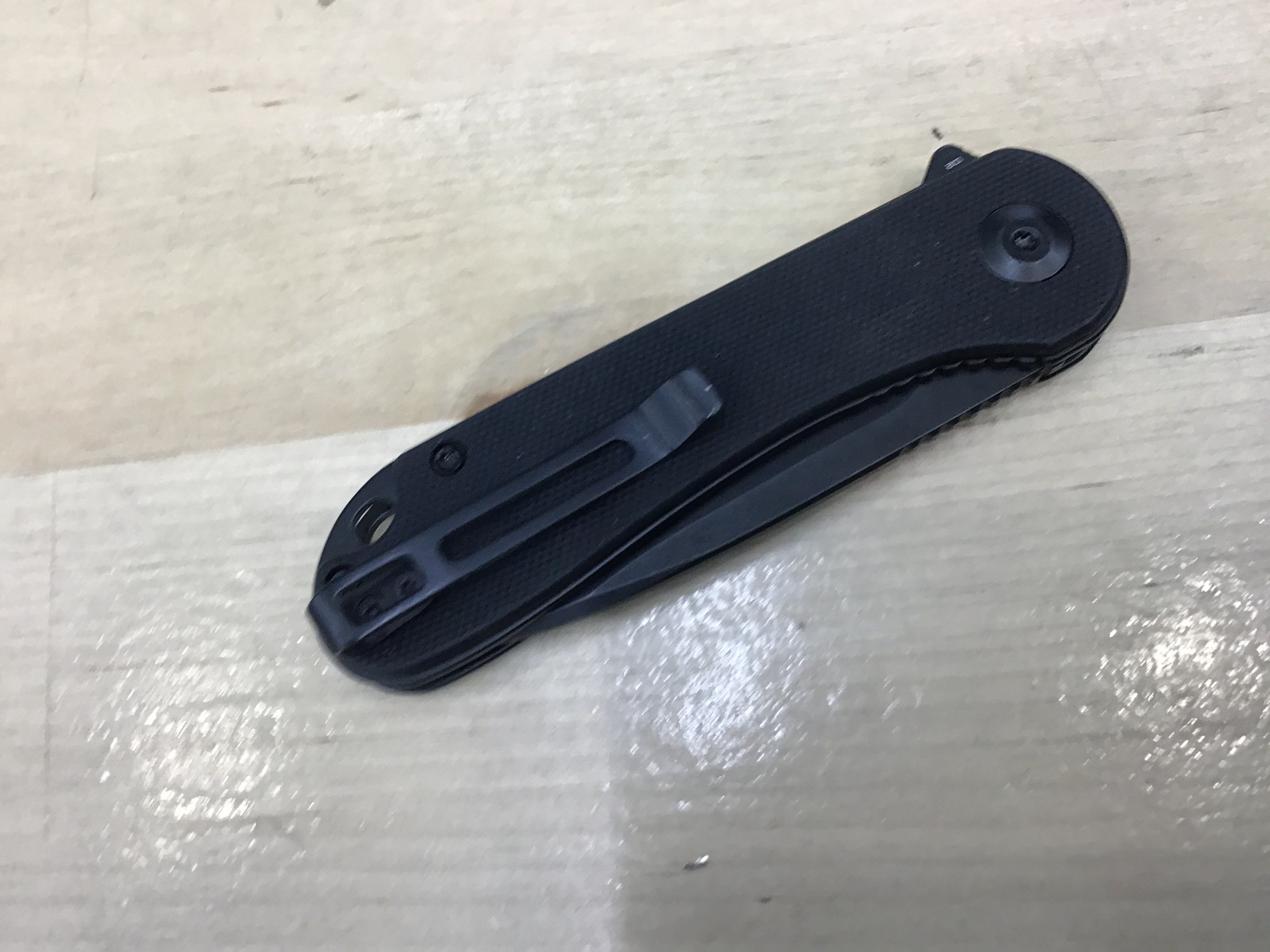 CIVIVI Elementum Black G-10 Black D2 Blade