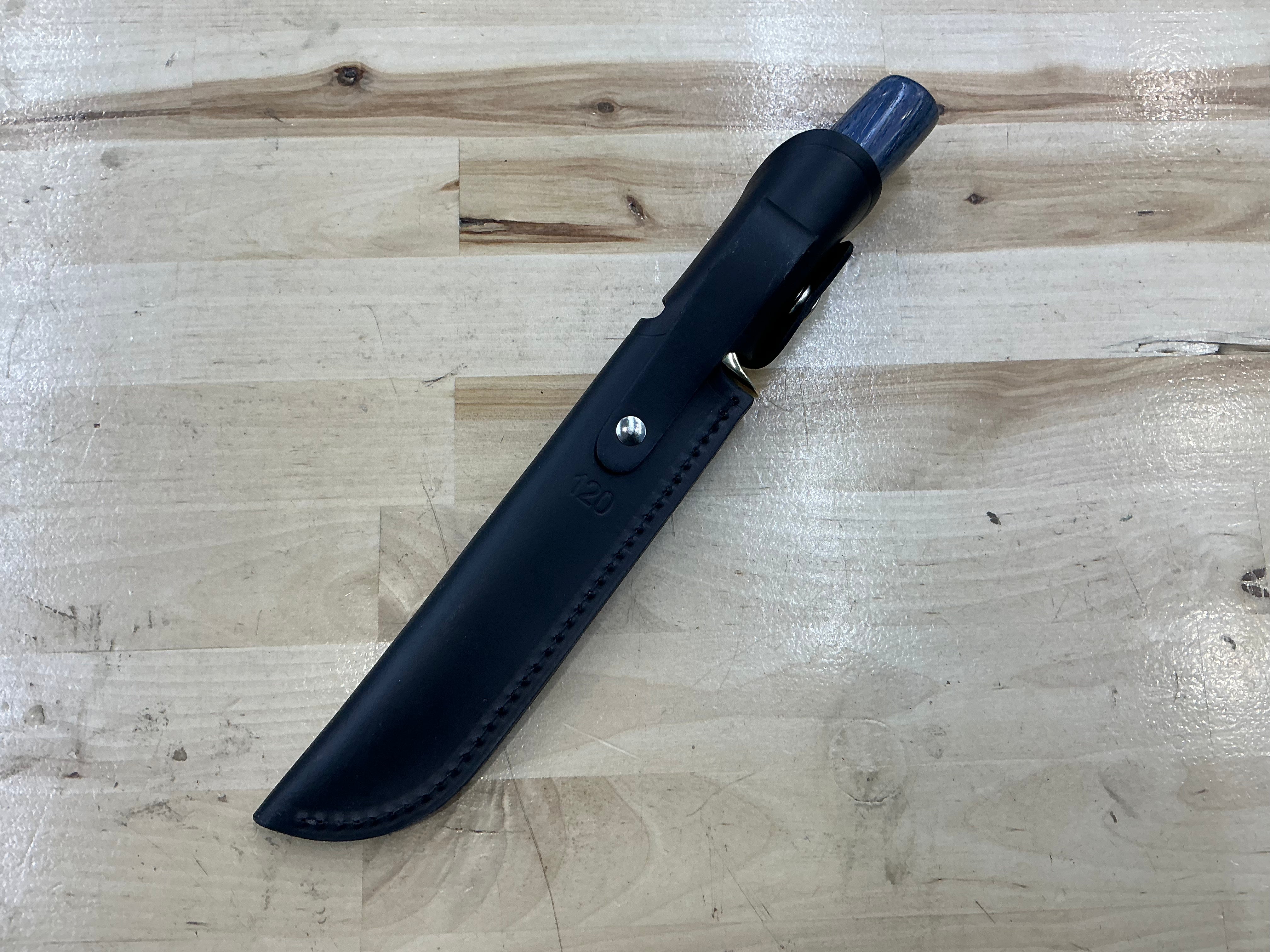 Buck 120 Texas Blue Pecan