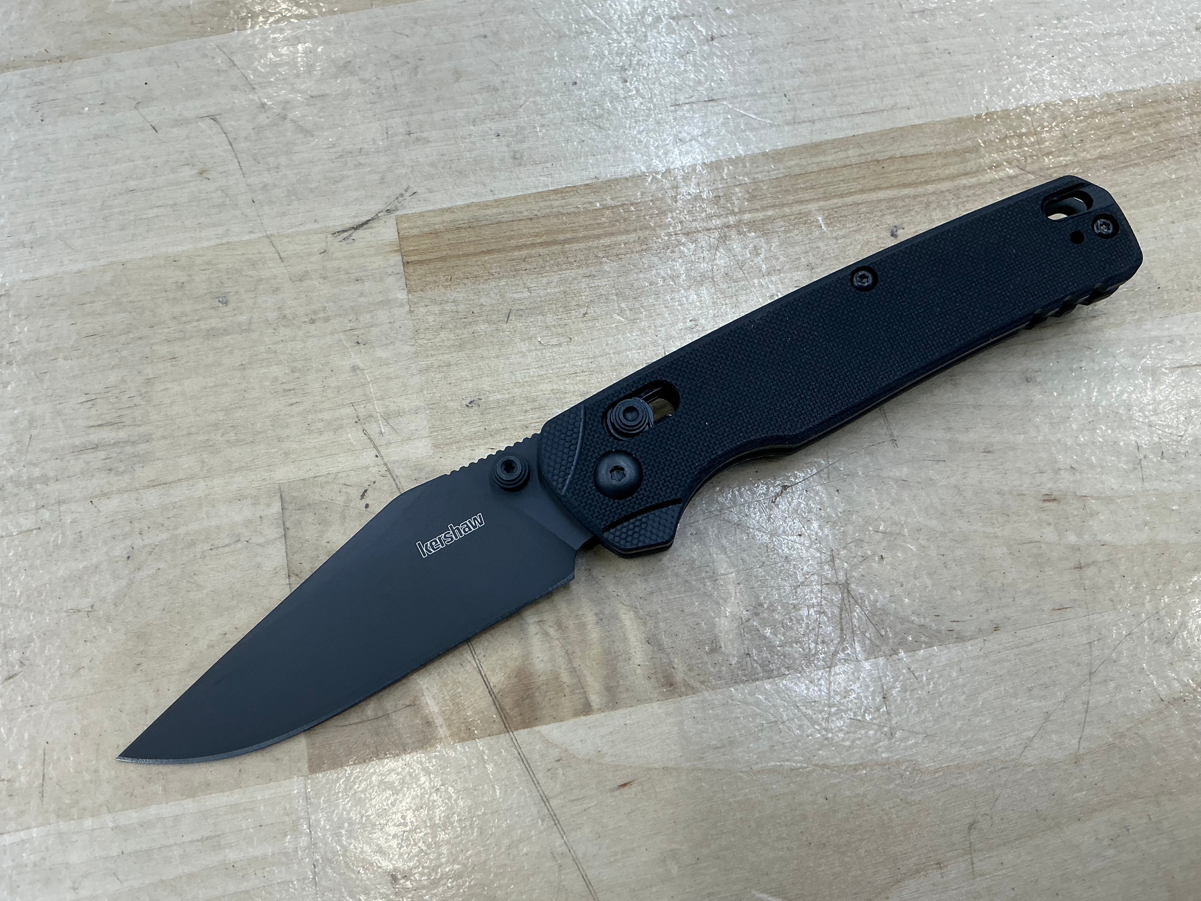 Kershaw Bel Air Clip Point Black G-10 & PVD 6106BLK