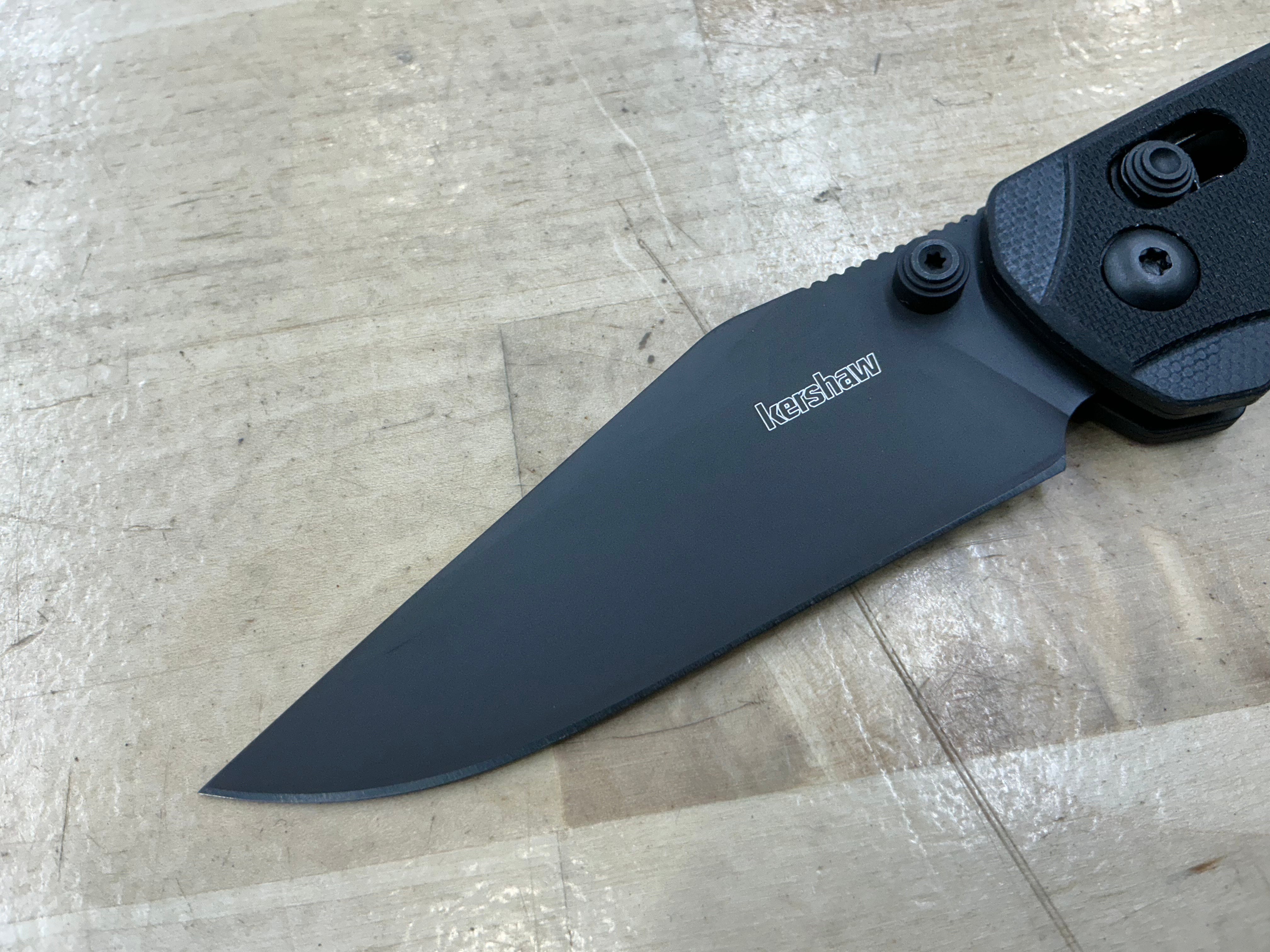 Kershaw Bel Air Clip Point Black G-10 & PVD 6106BLK