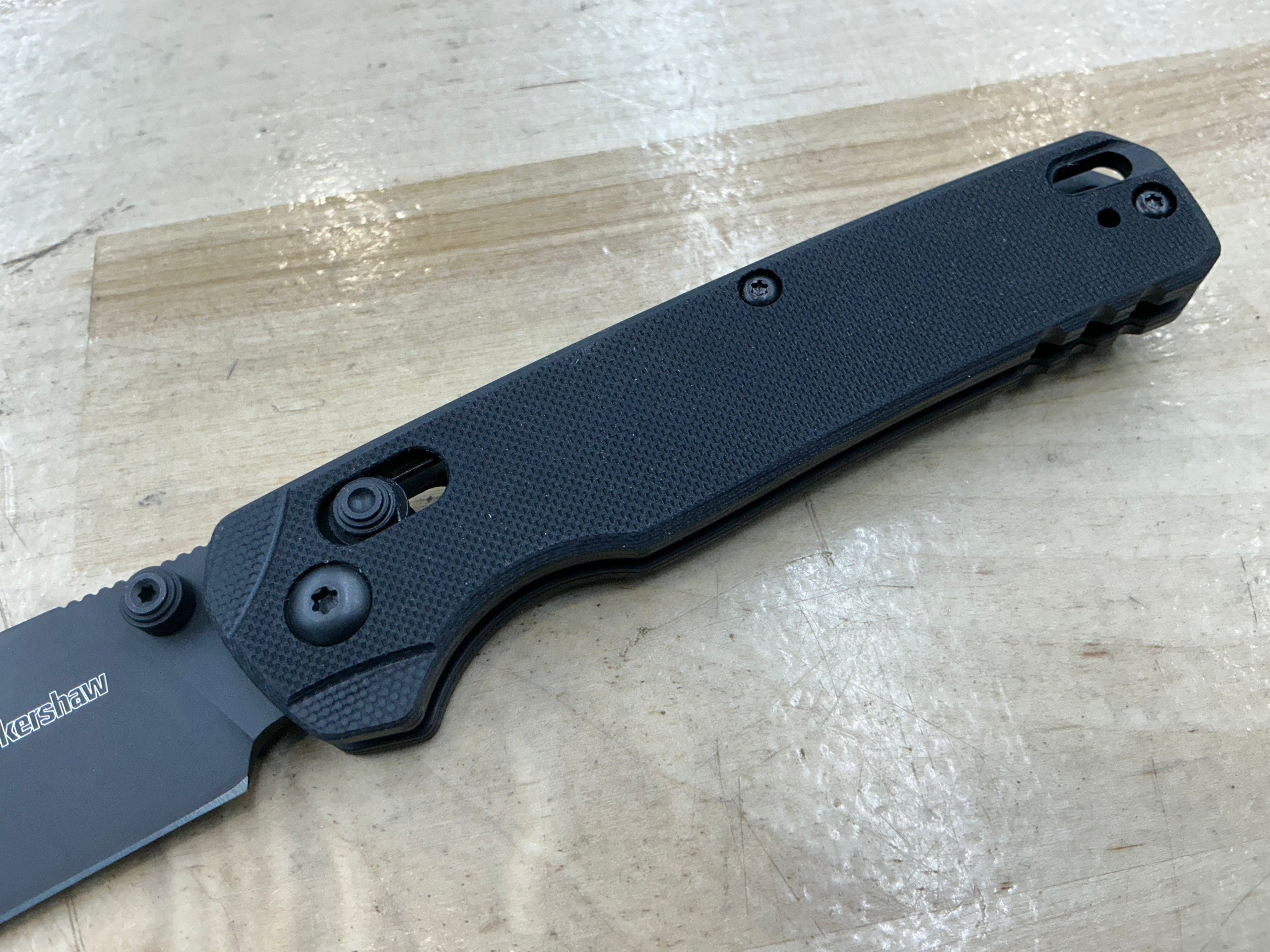 Kershaw Bel Air Clip Point Black G-10 & PVD 6106BLK