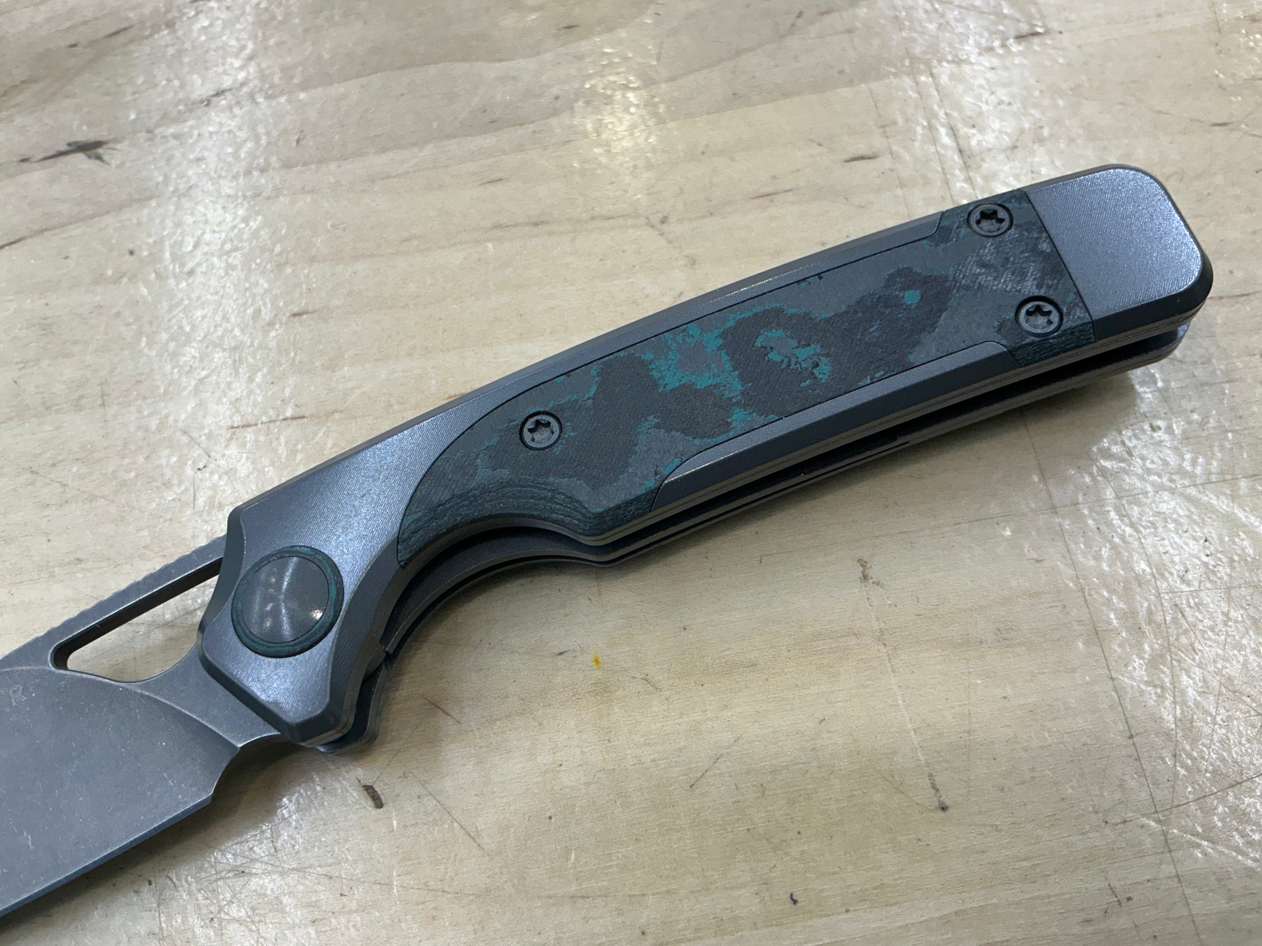 ARA -S45VN - TITANIUM & CAMO CARBON BRITTANY BLUE - KI3729A2