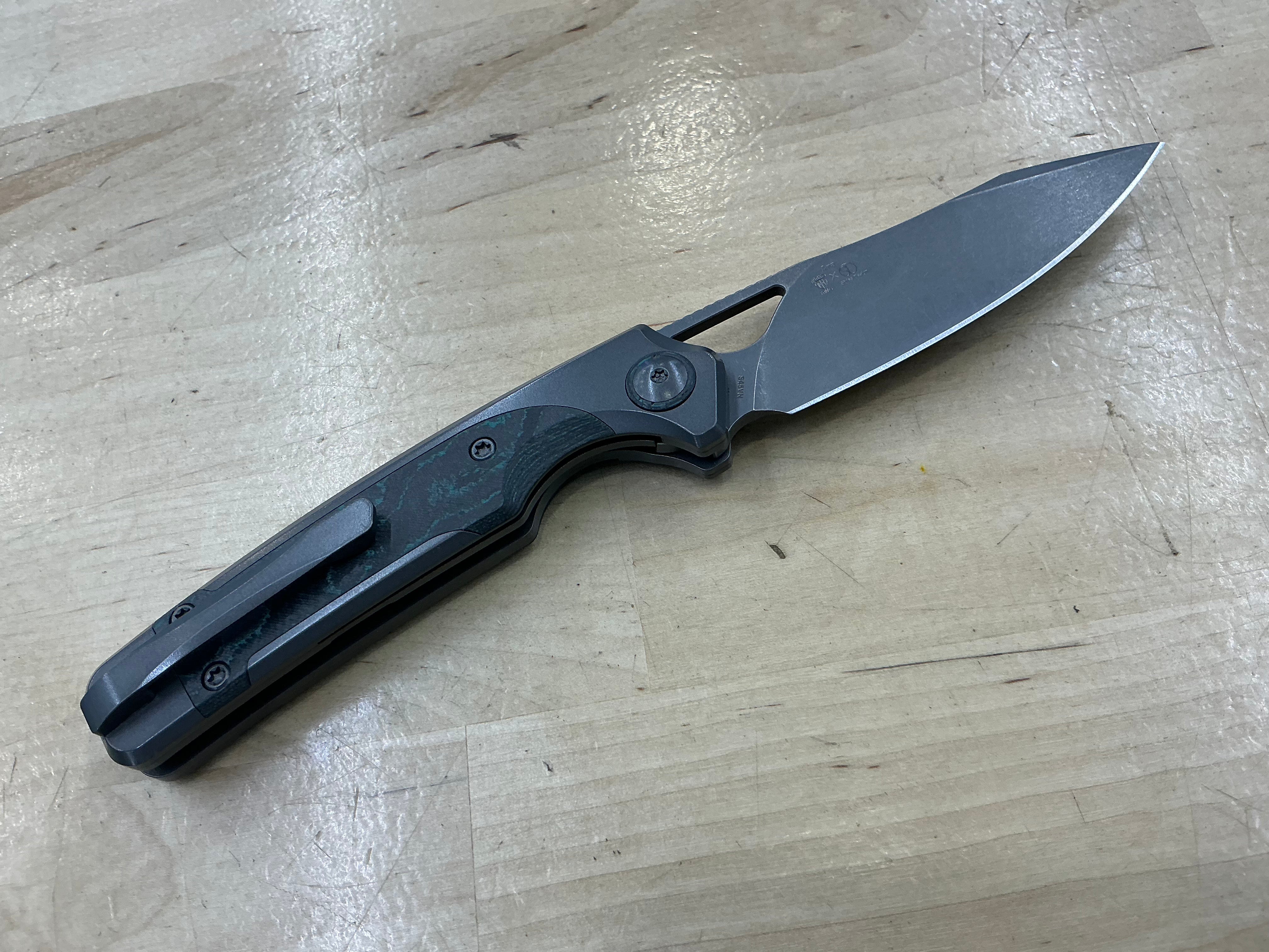 ARA -S45VN - TITANIUM & CAMO CARBON BRITTANY BLUE - KI3729A2
