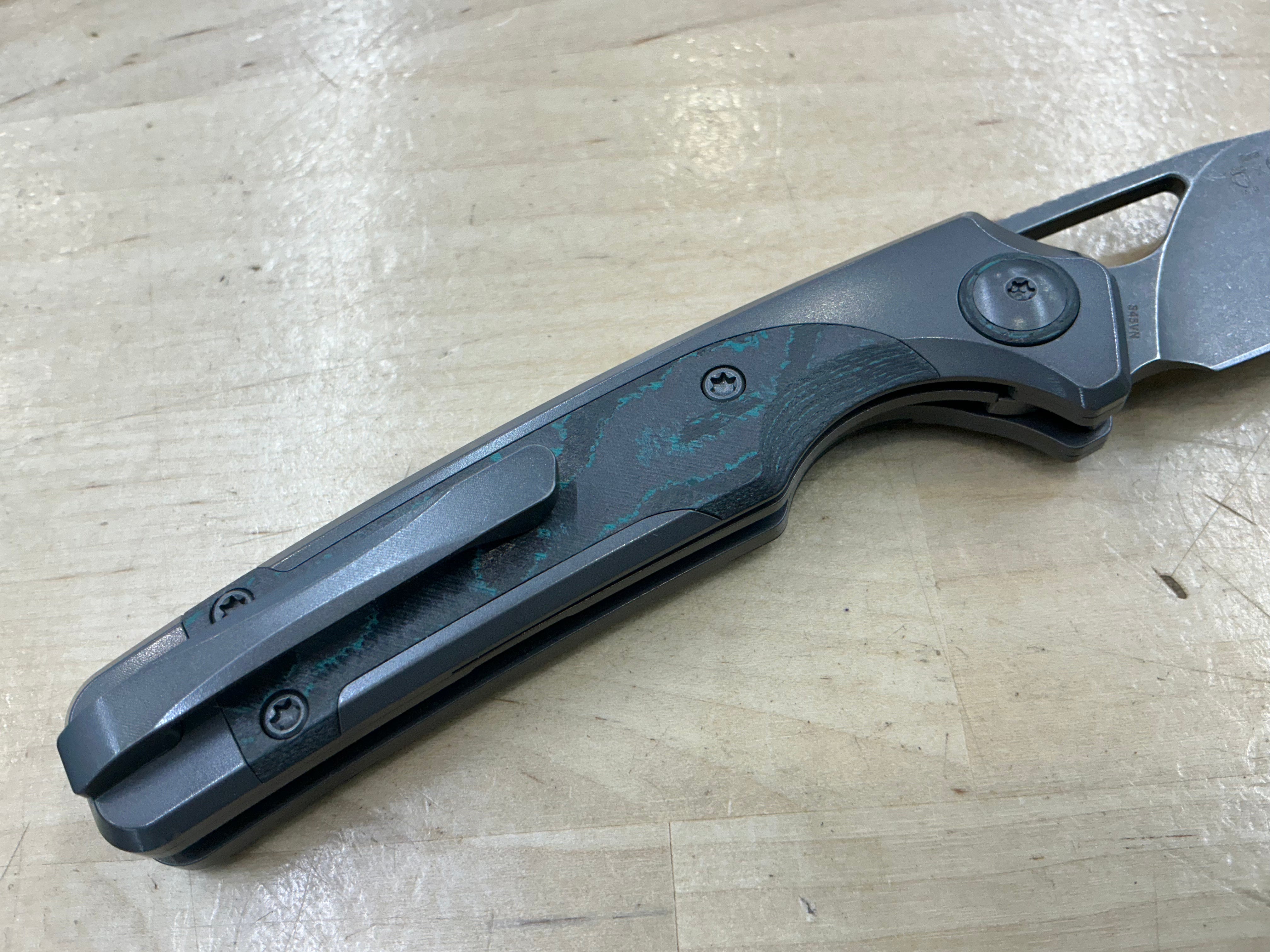 ARA -S45VN - TITANIUM & CAMO CARBON BRITTANY BLUE - KI3729A2