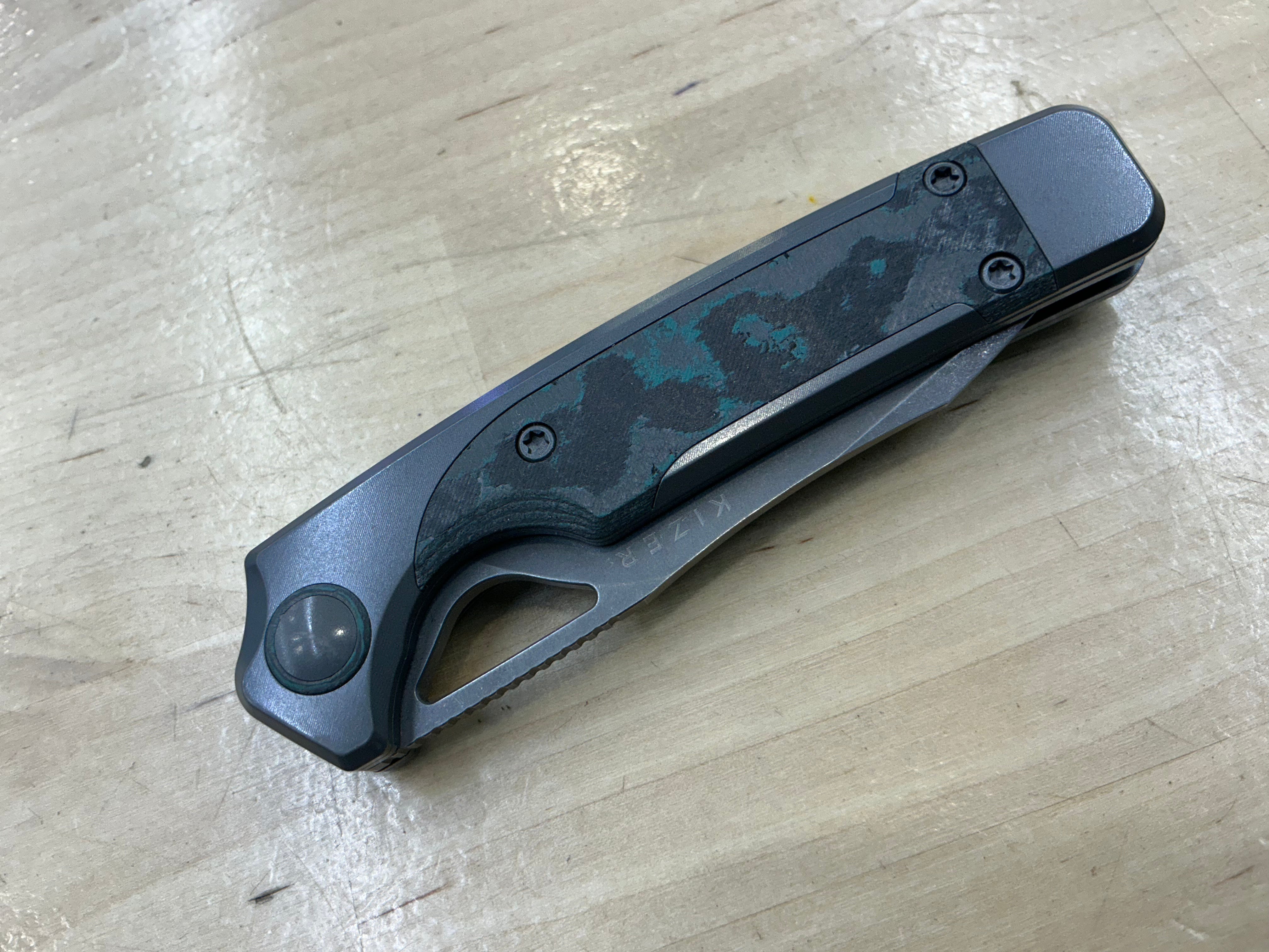 ARA -S45VN - TITANIUM & CAMO CARBON BRITTANY BLUE - KI3729A2