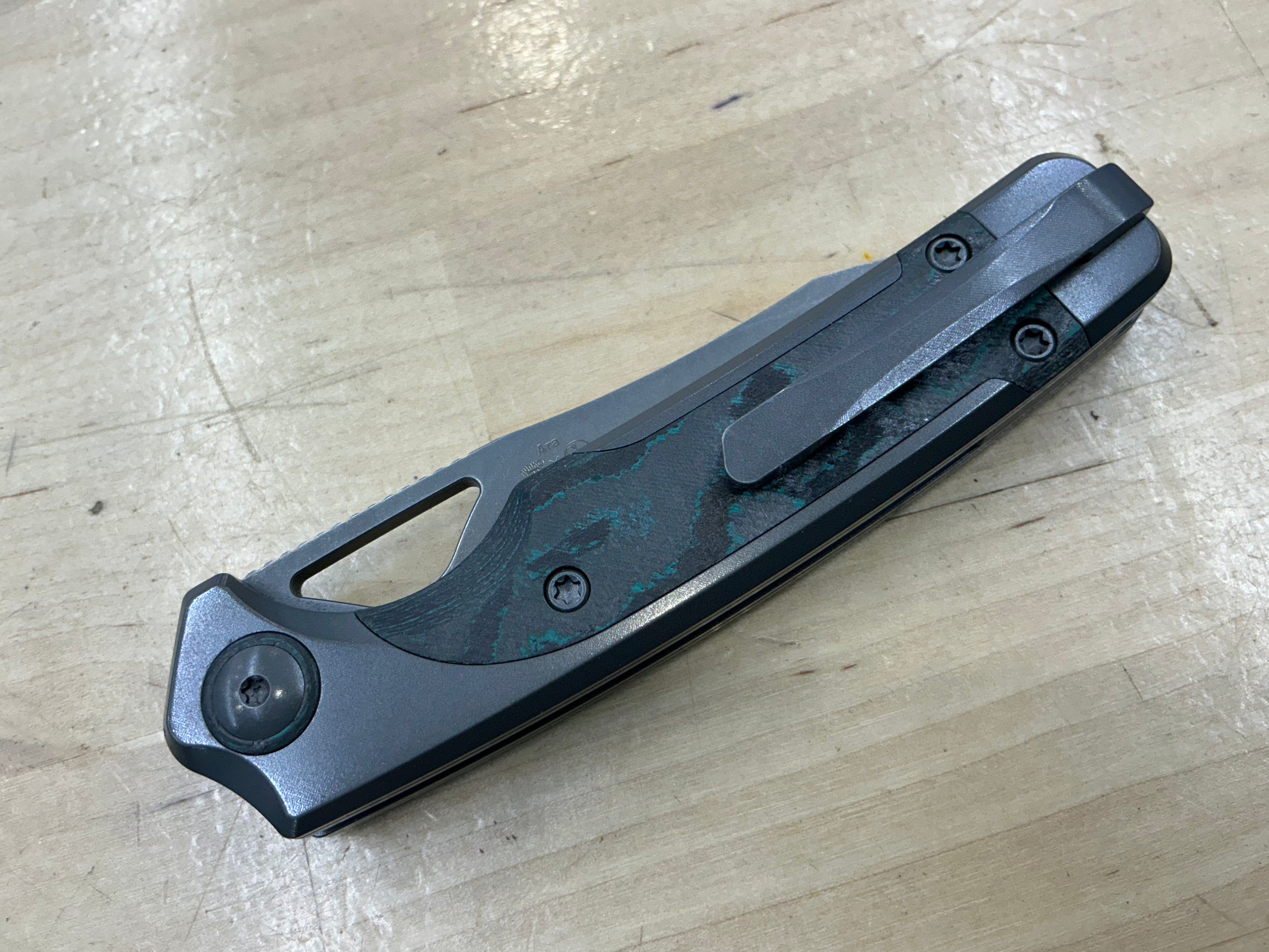 ARA -S45VN - TITANIUM & CAMO CARBON BRITTANY BLUE - KI3729A2