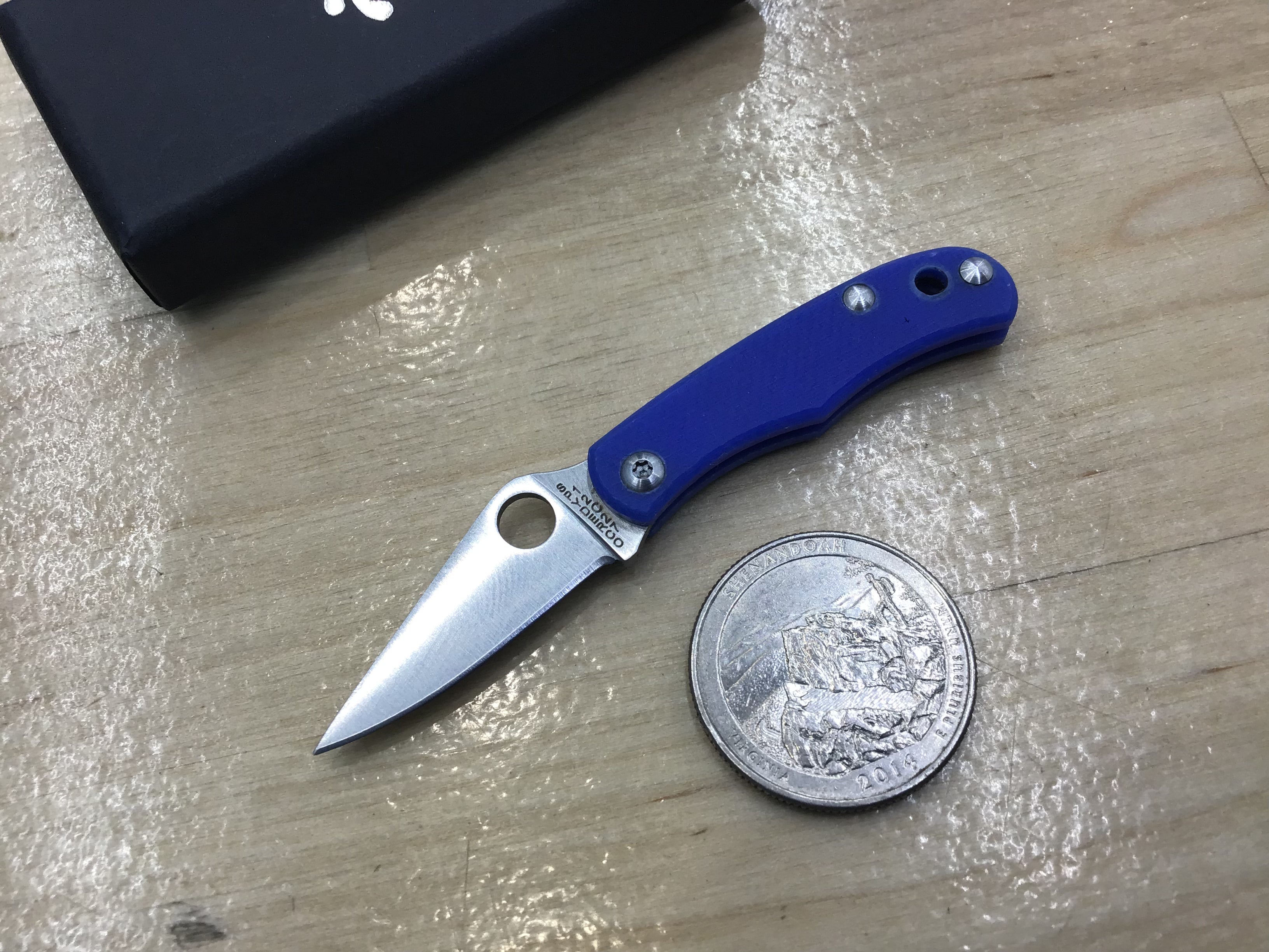 Spyderco Bug Blue G-10 - 12C27 - C133GBLP