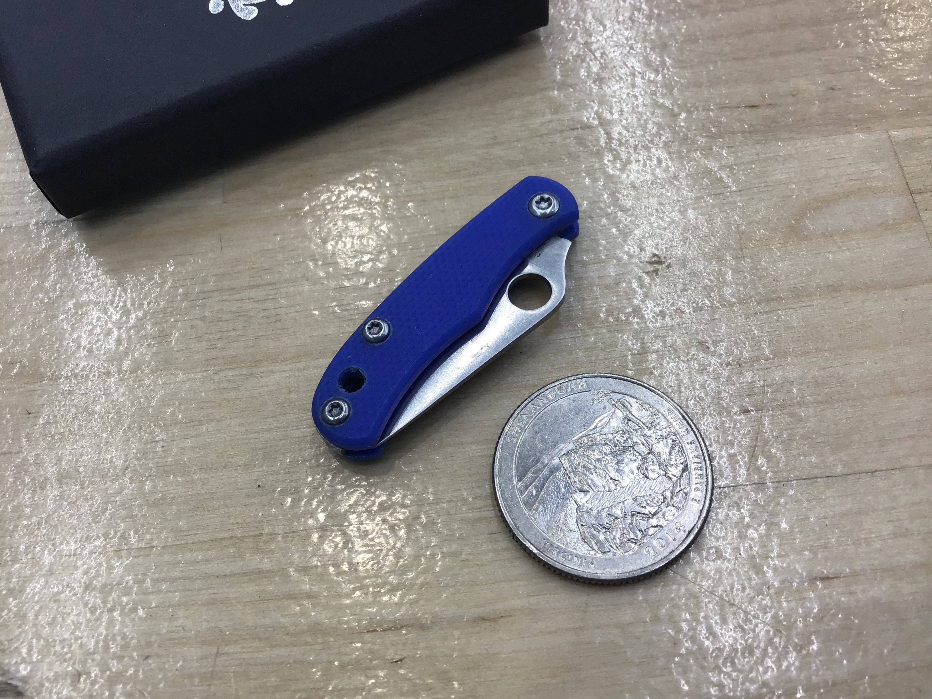 Spyderco Bug Blue G-10 - 12C27 - C133GBLP