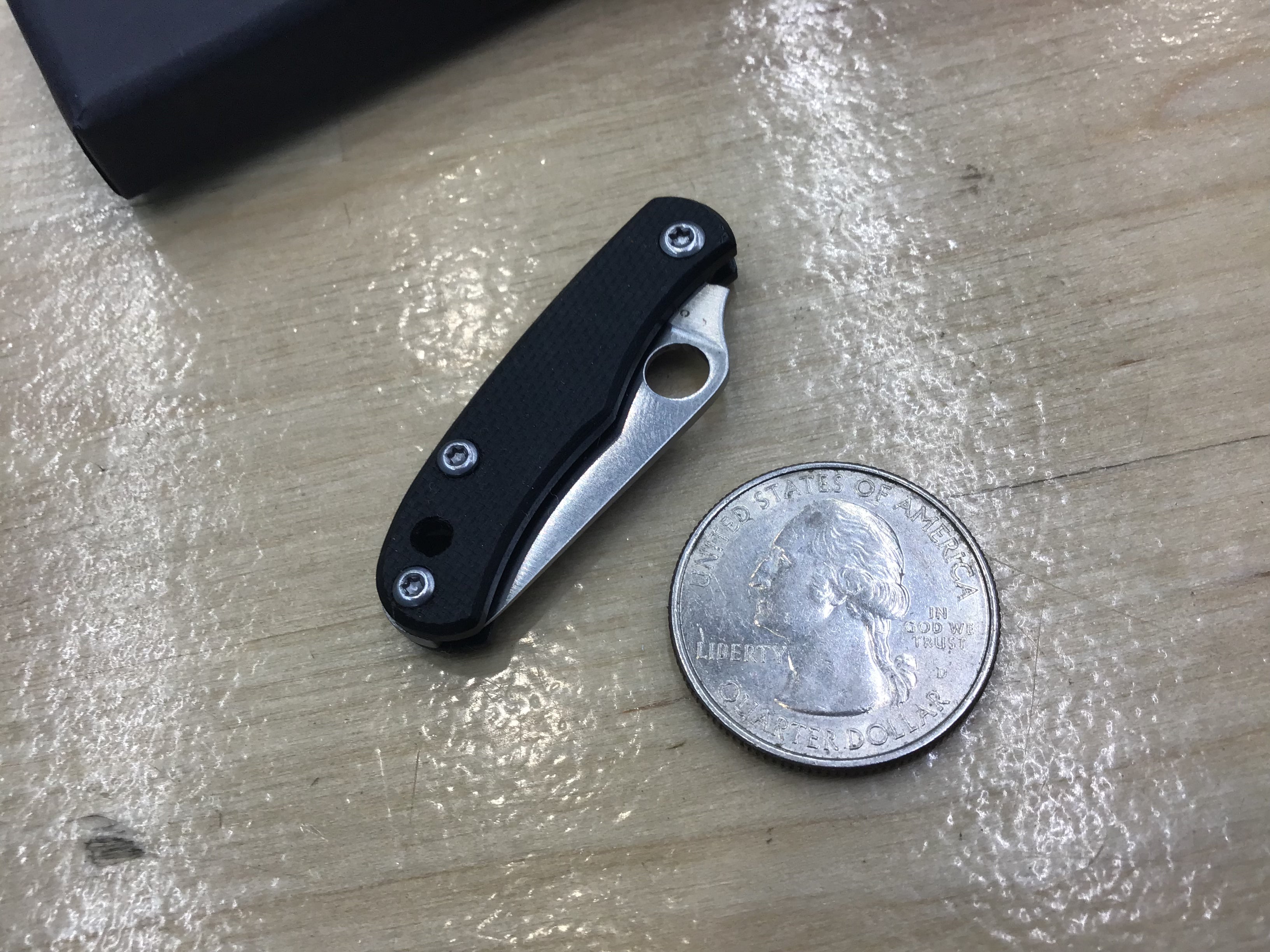 Spyderco Bug Black G-10 - 12C27 - C133GBKP