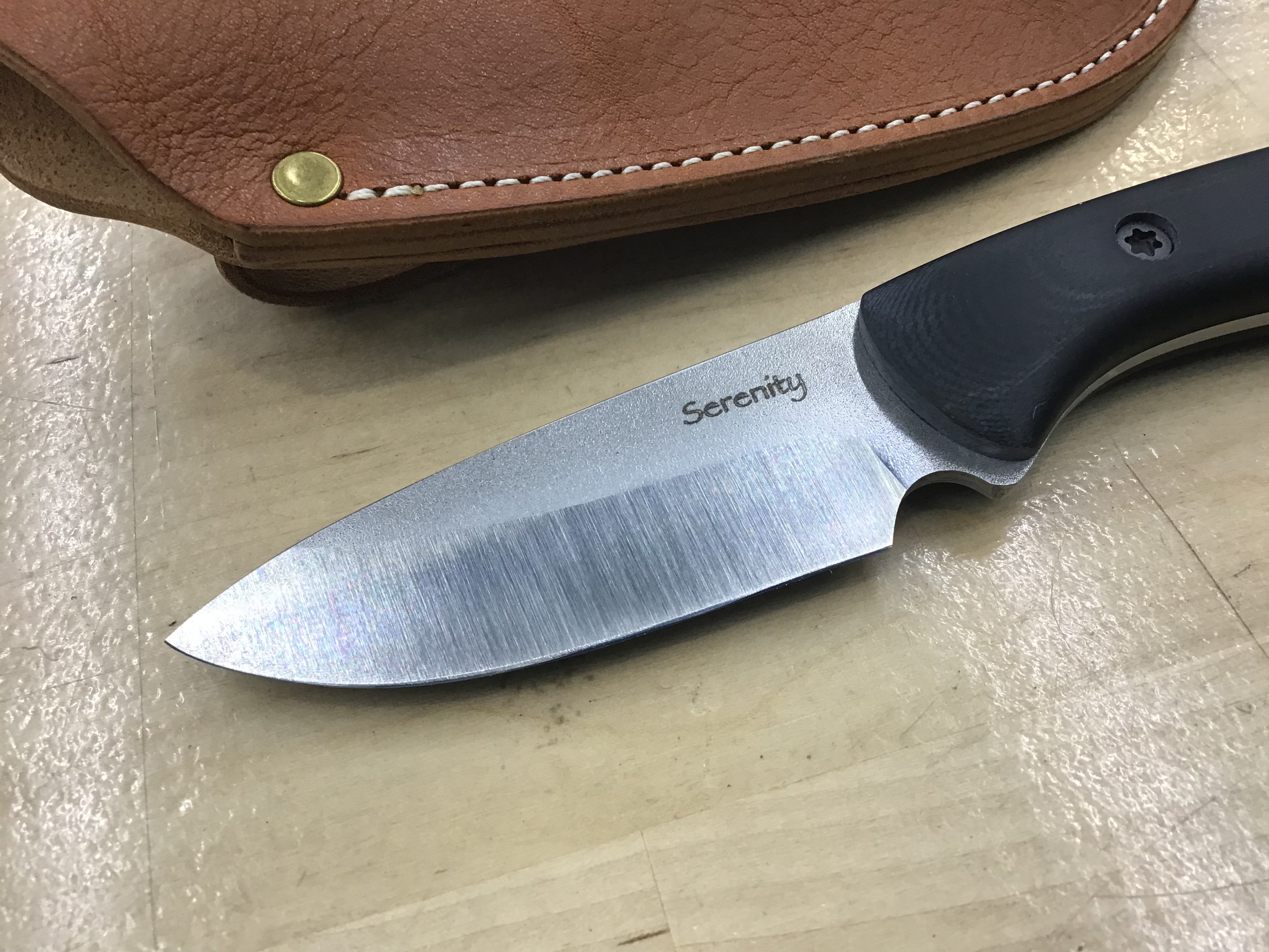 713 Utility Knife in CPM MagnaCut with Black G-10 Handle