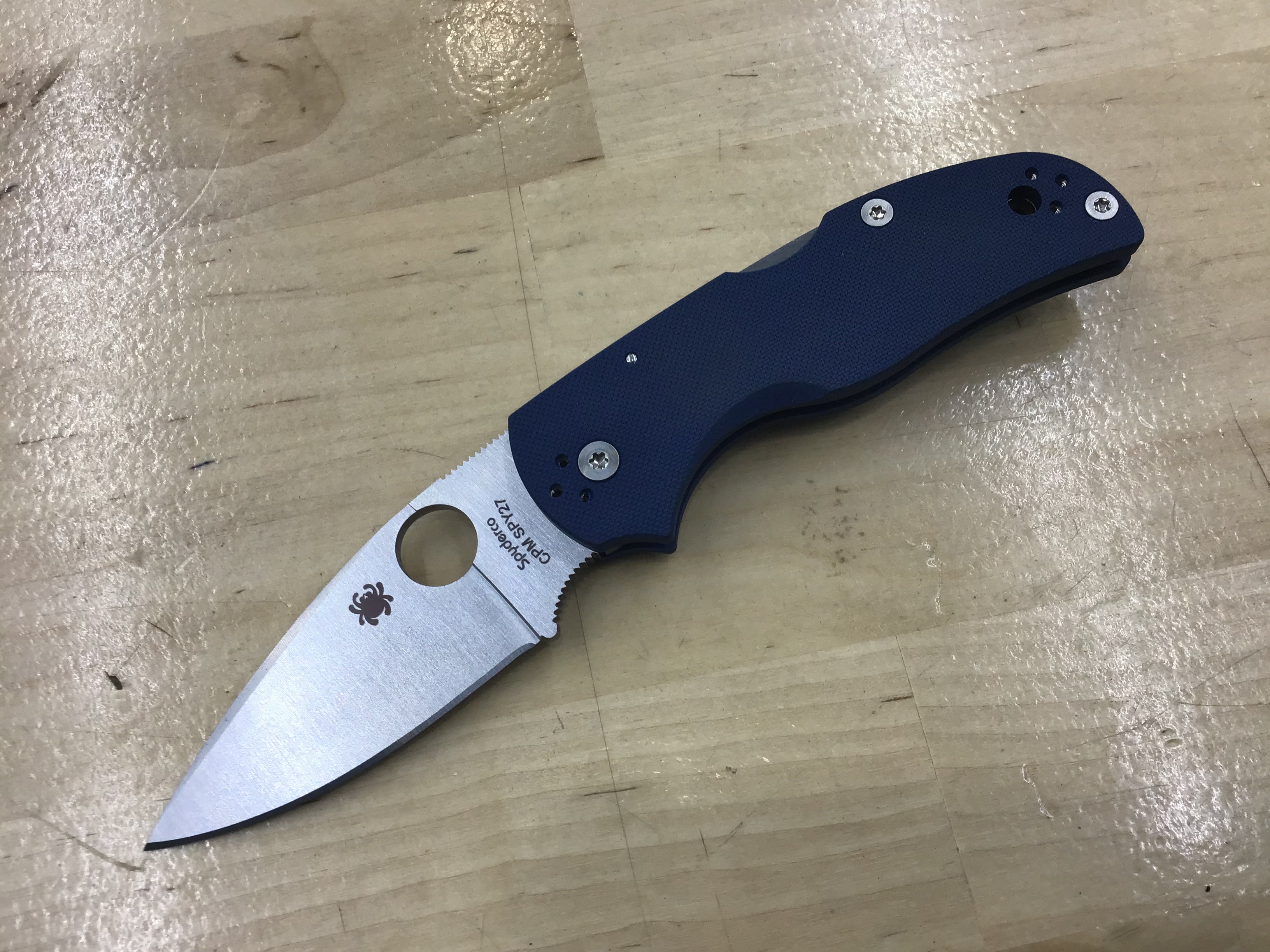 Spyderco Native 5 Cobalt Blue G-10 CPM SPY27 C41GPCBL5