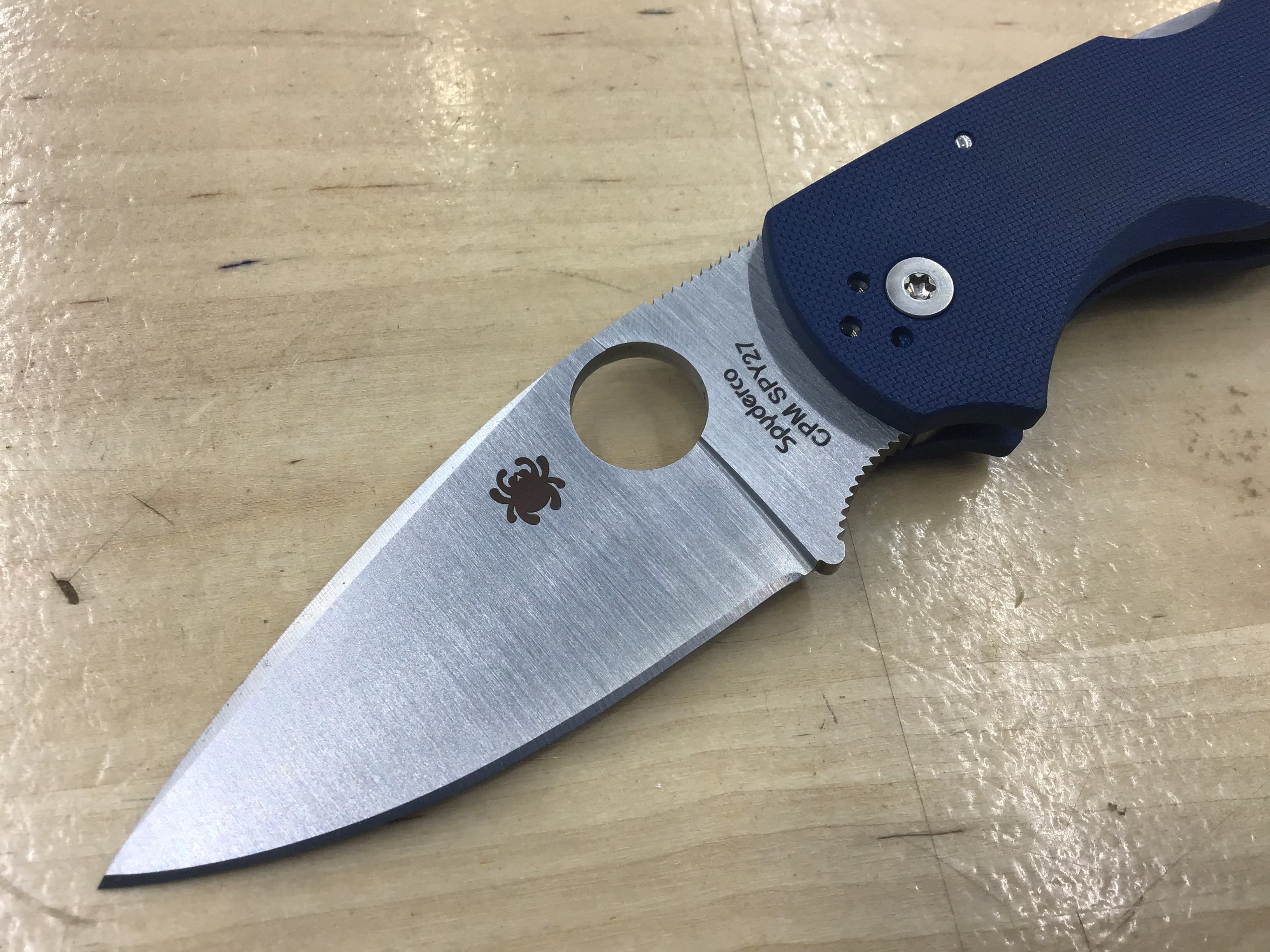 Spyderco Native 5 Cobalt Blue G-10 CPM SPY27 C41GPCBL5