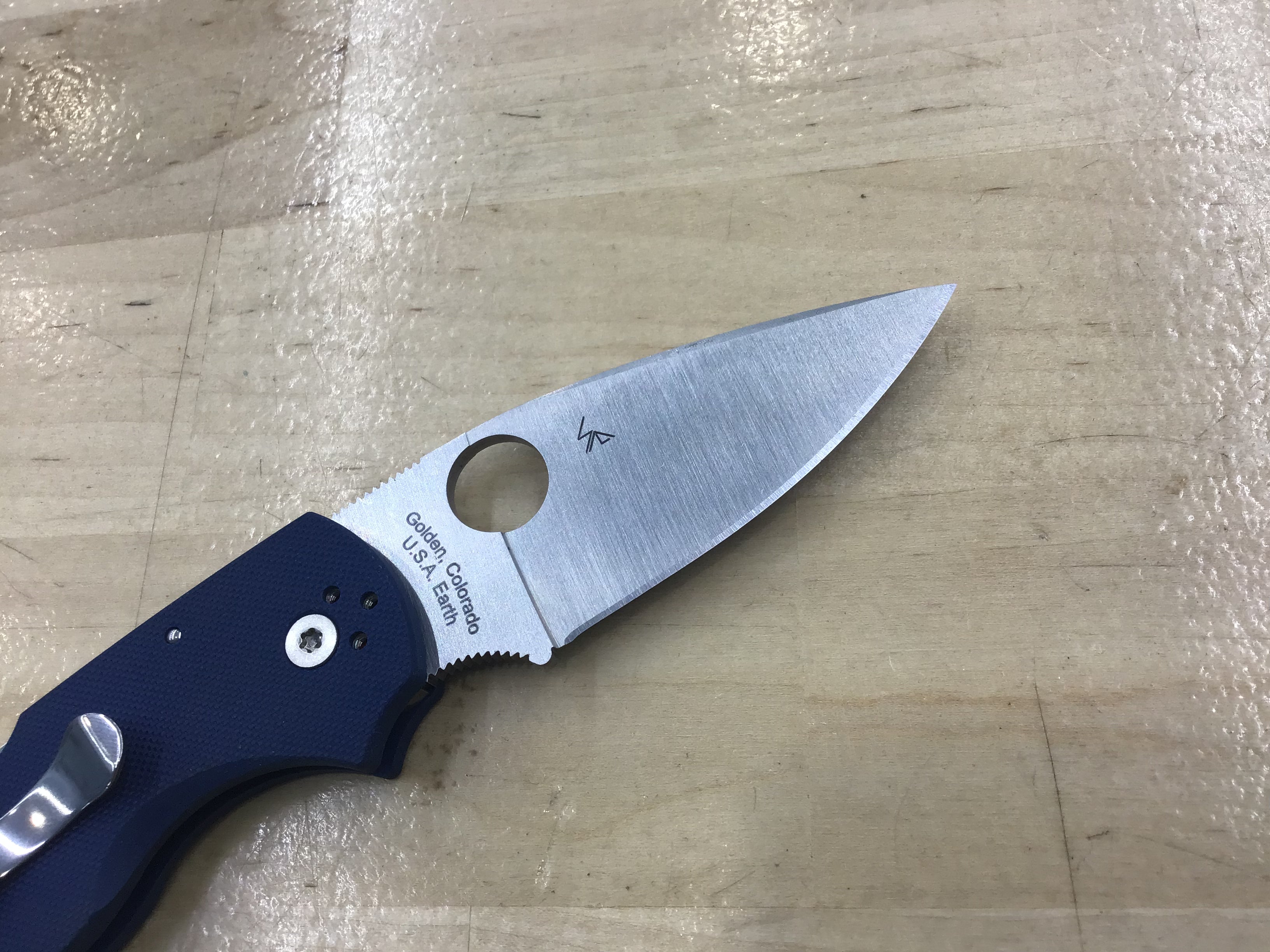 Spyderco Native 5 Cobalt Blue G-10 CPM SPY27 C41GPCBL5