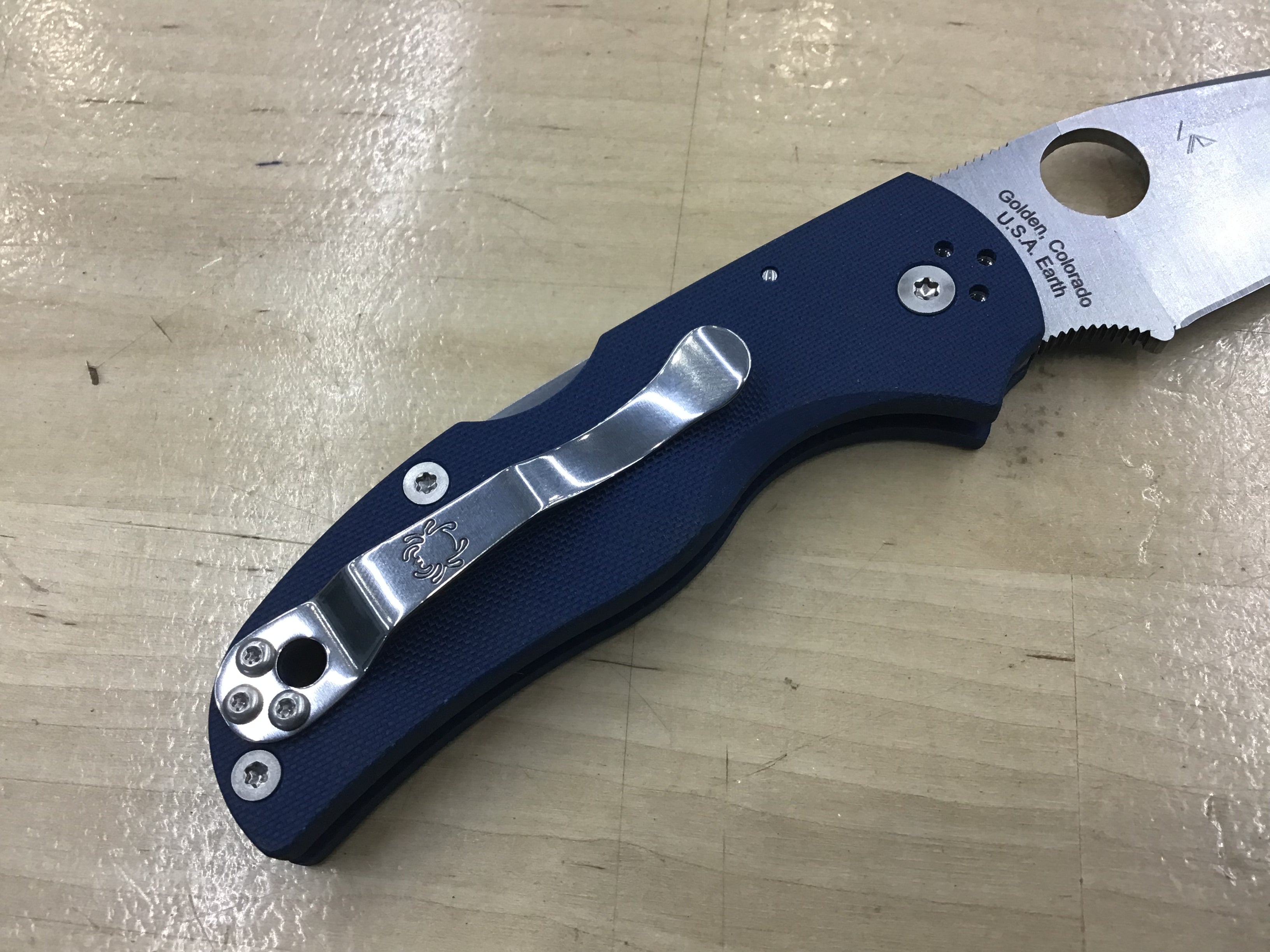 Spyderco Native 5 Cobalt Blue G-10 CPM SPY27 C41GPCBL5