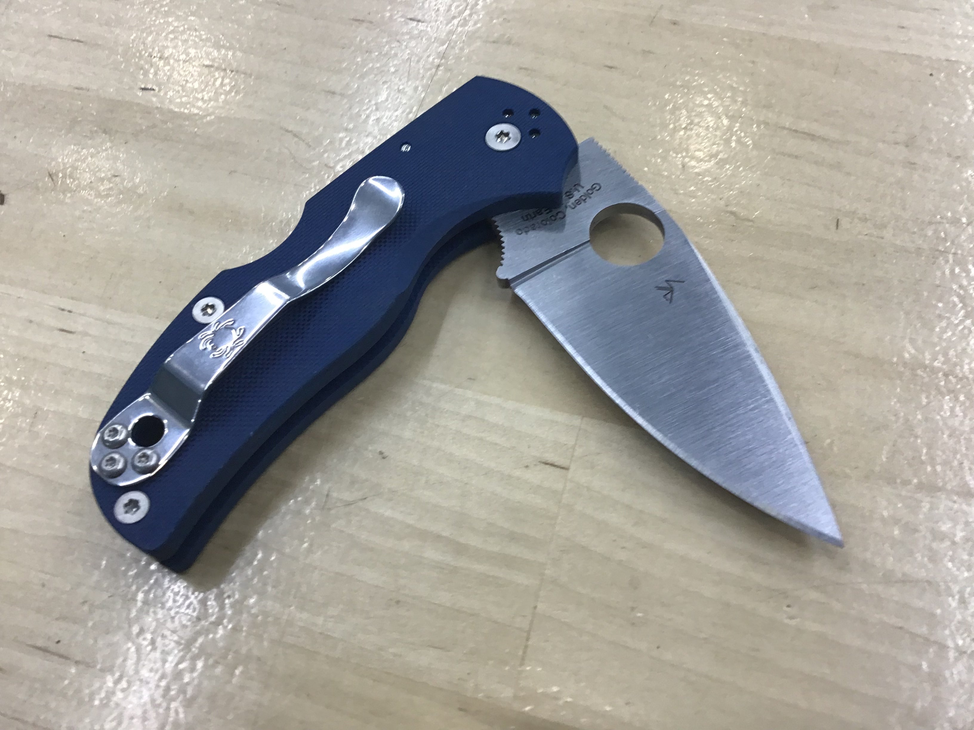 Spyderco Native 5 Cobalt Blue G-10 CPM SPY27 C41GPCBL5